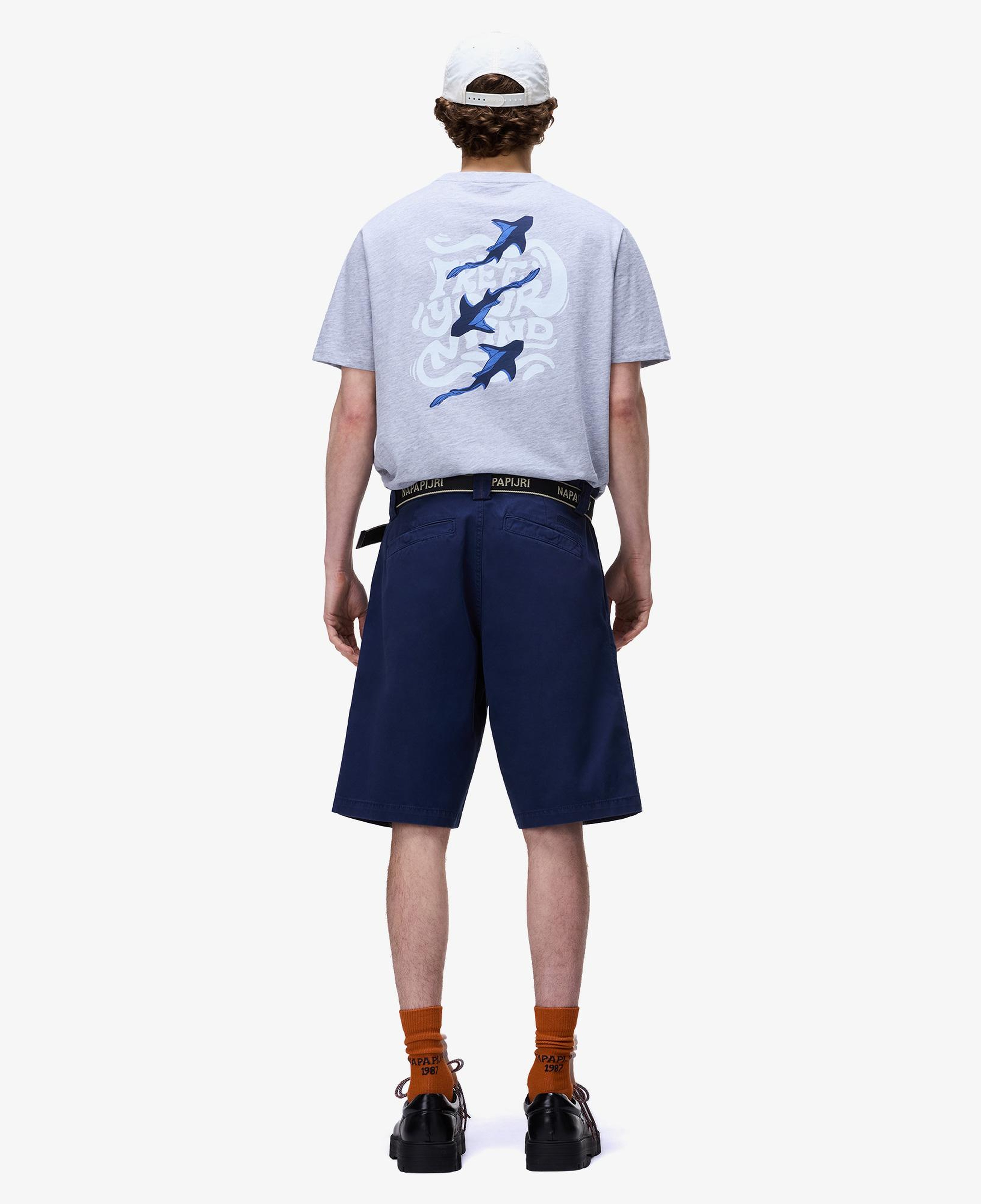 Napapijri Elior Erkek Mavi T-Shirt