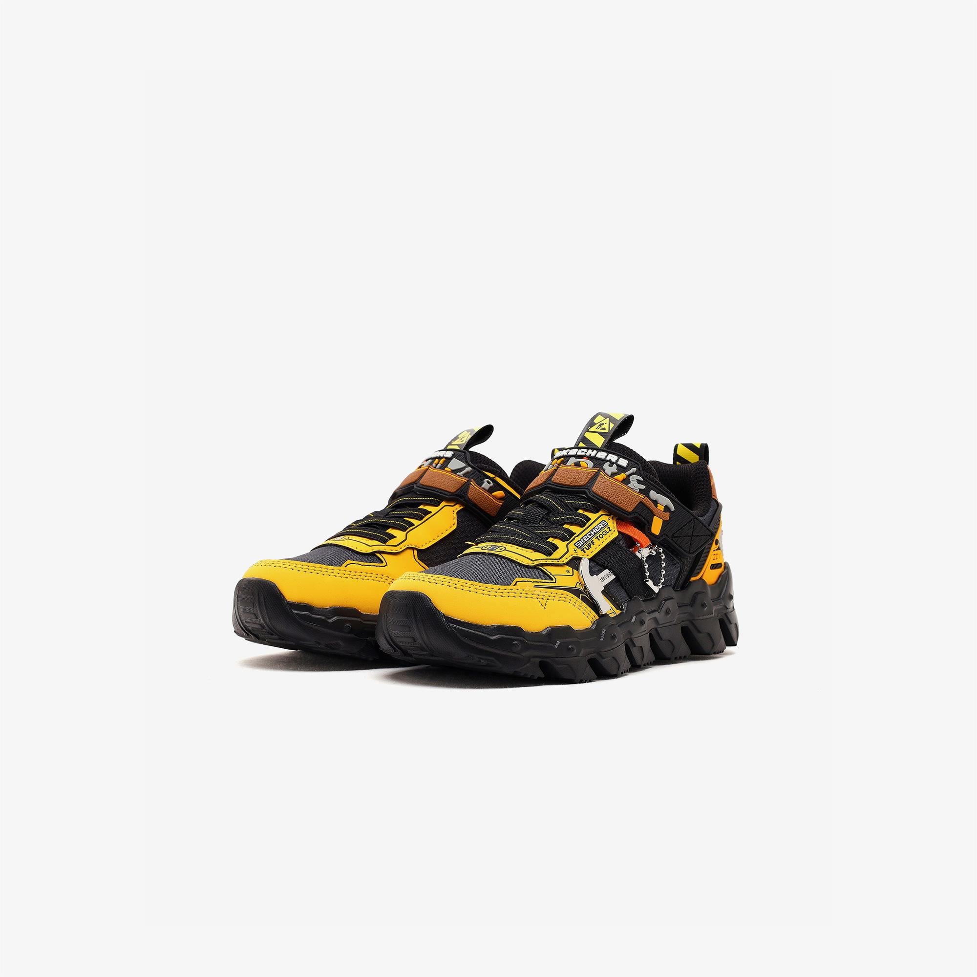 Skechers Mega-Flex Lite Çocuk Sarı Spor Ayakkabı