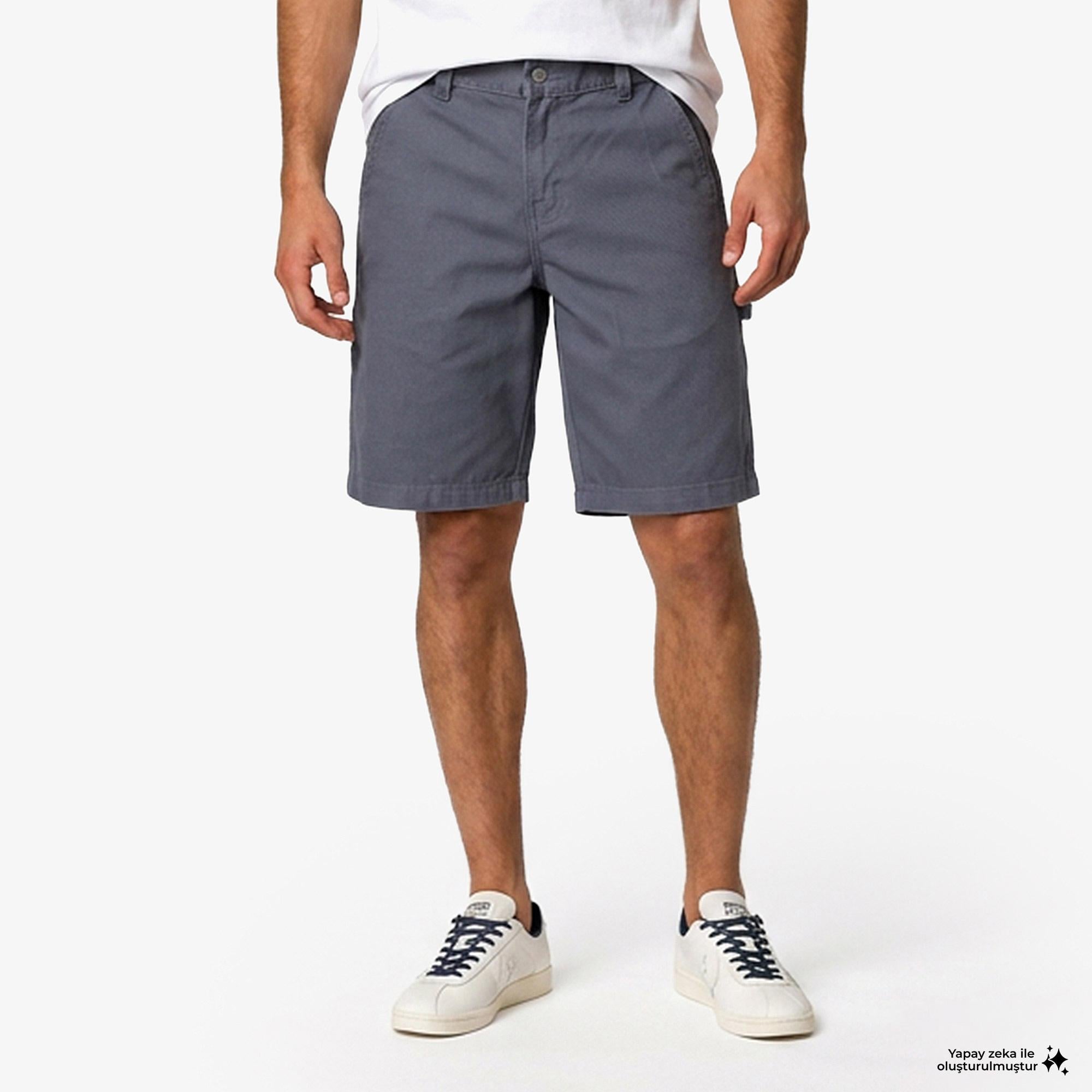 Dickies Canvas Carpenter Erkek Mavi Şort