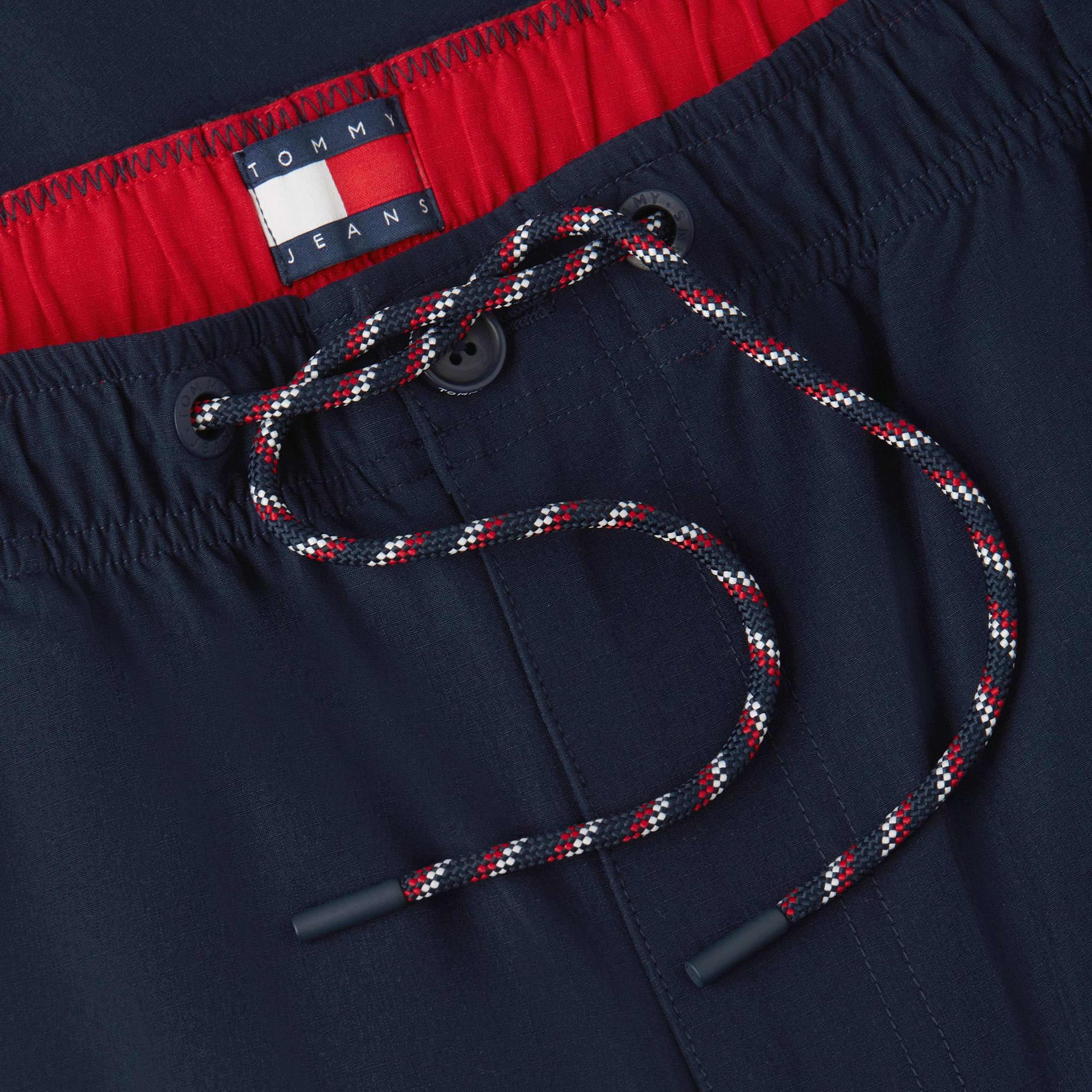 Tommy Hilfiger Theo Sailing Parachute Erkek Lacivert Pantolon