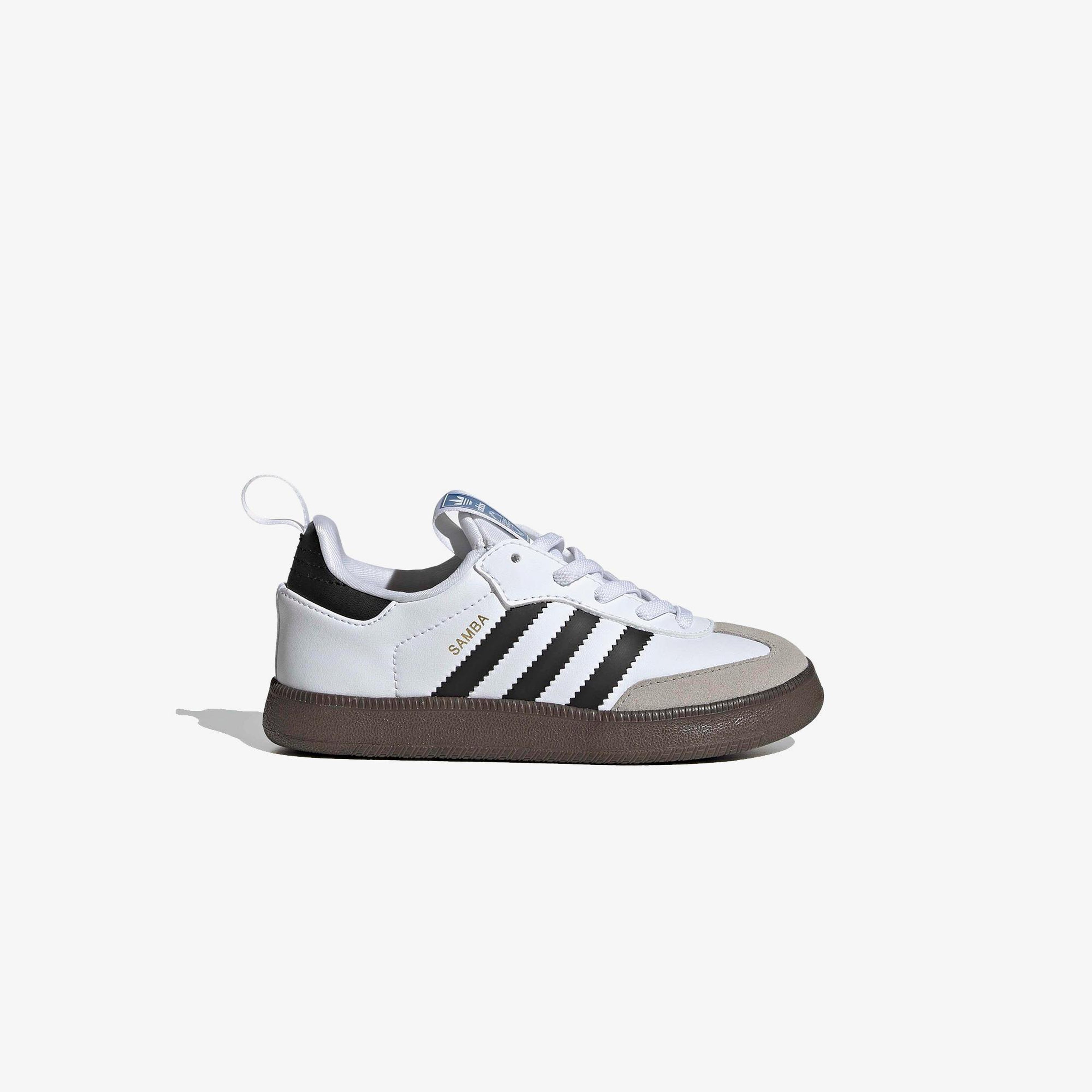 adidas Samba Quickon Çocuk Beyaz Spor Ayakkabı
