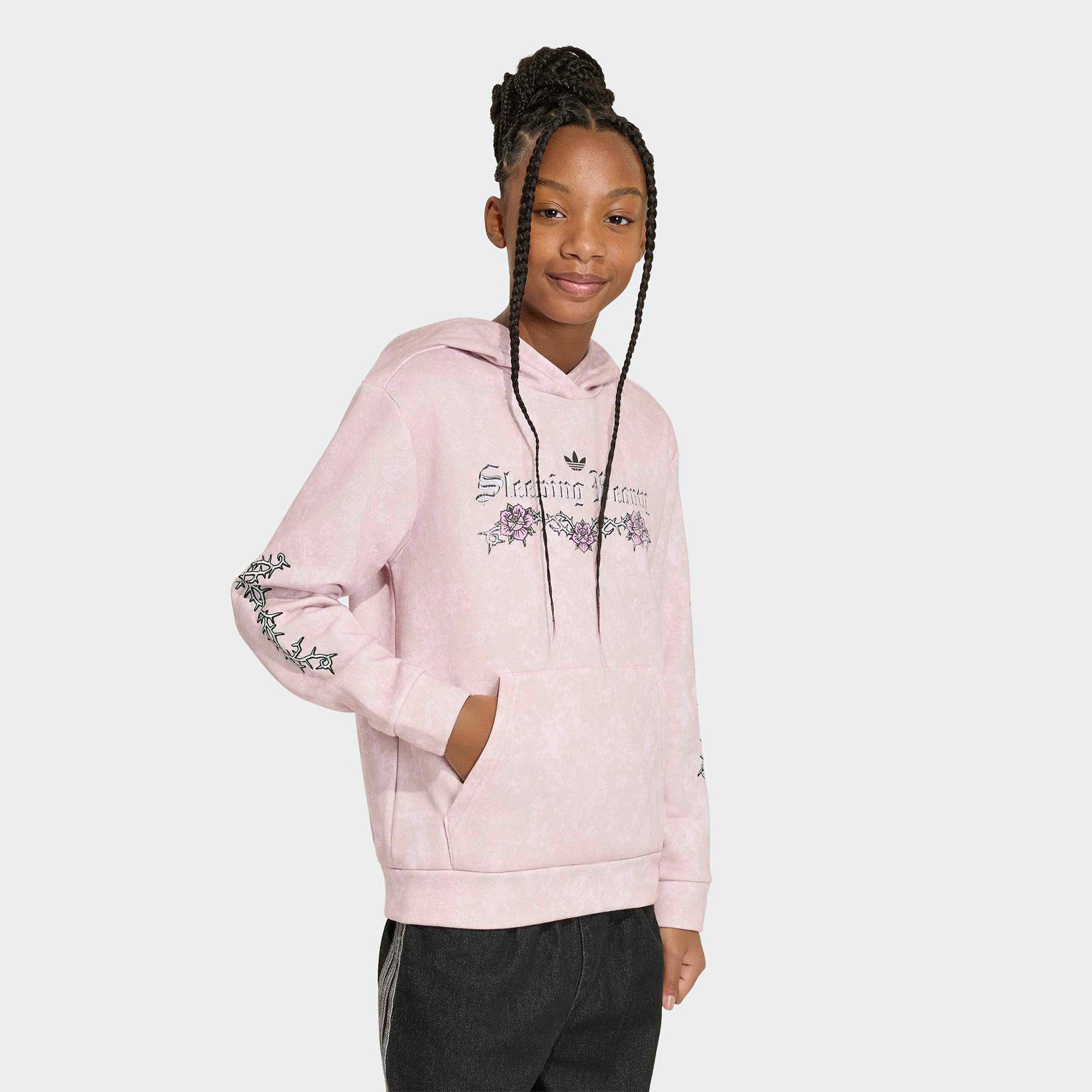 adidas Grafik Hd Çocuk Siyah Sweatshirt