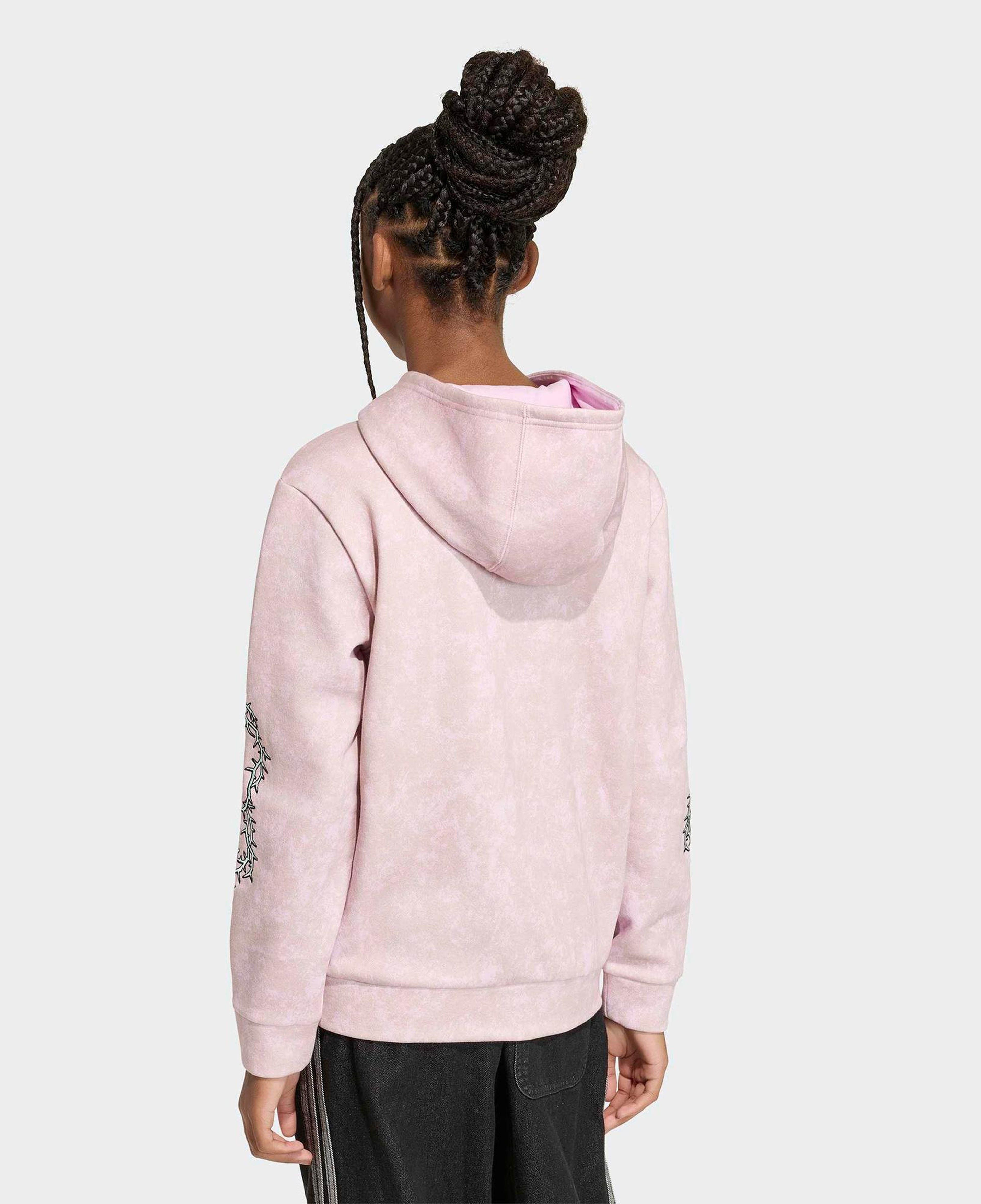 adidas Grafik Hd Çocuk Siyah Sweatshirt