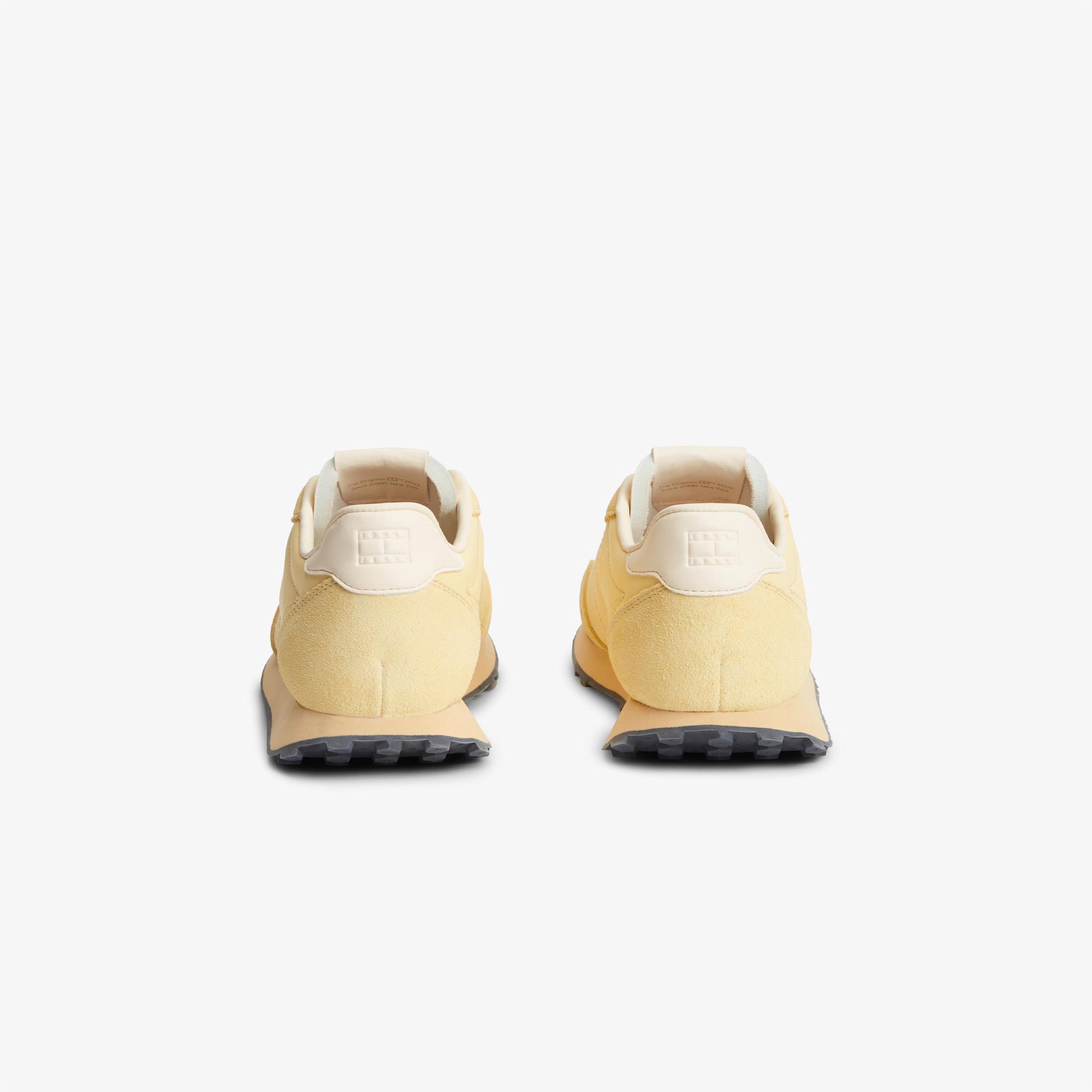 Tommy Hilfiger Retro Runner Archive Kadın Sarı Spor Ayakkabı