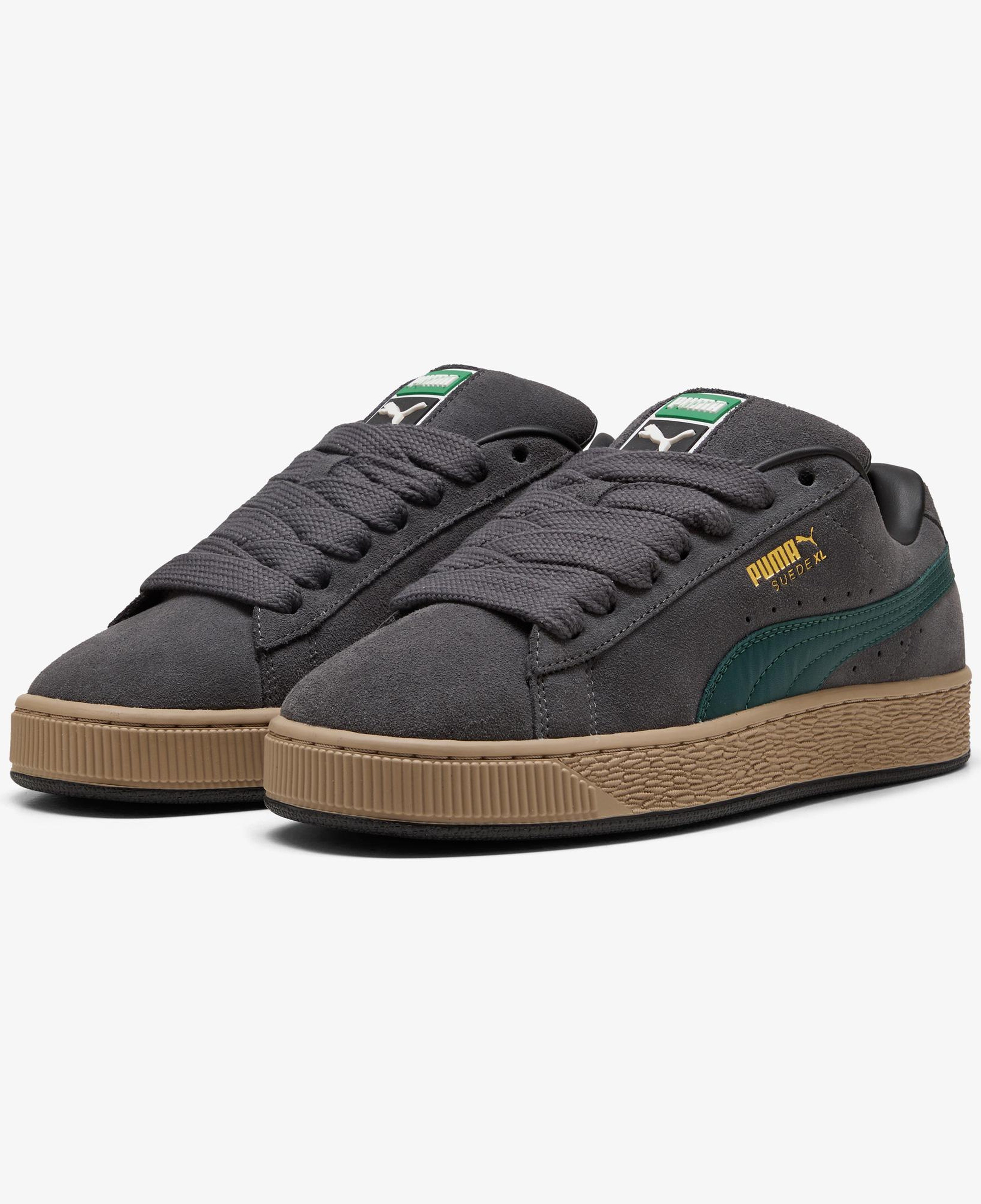 Puma Suede XL Unisex Gri Spor Ayakkabı