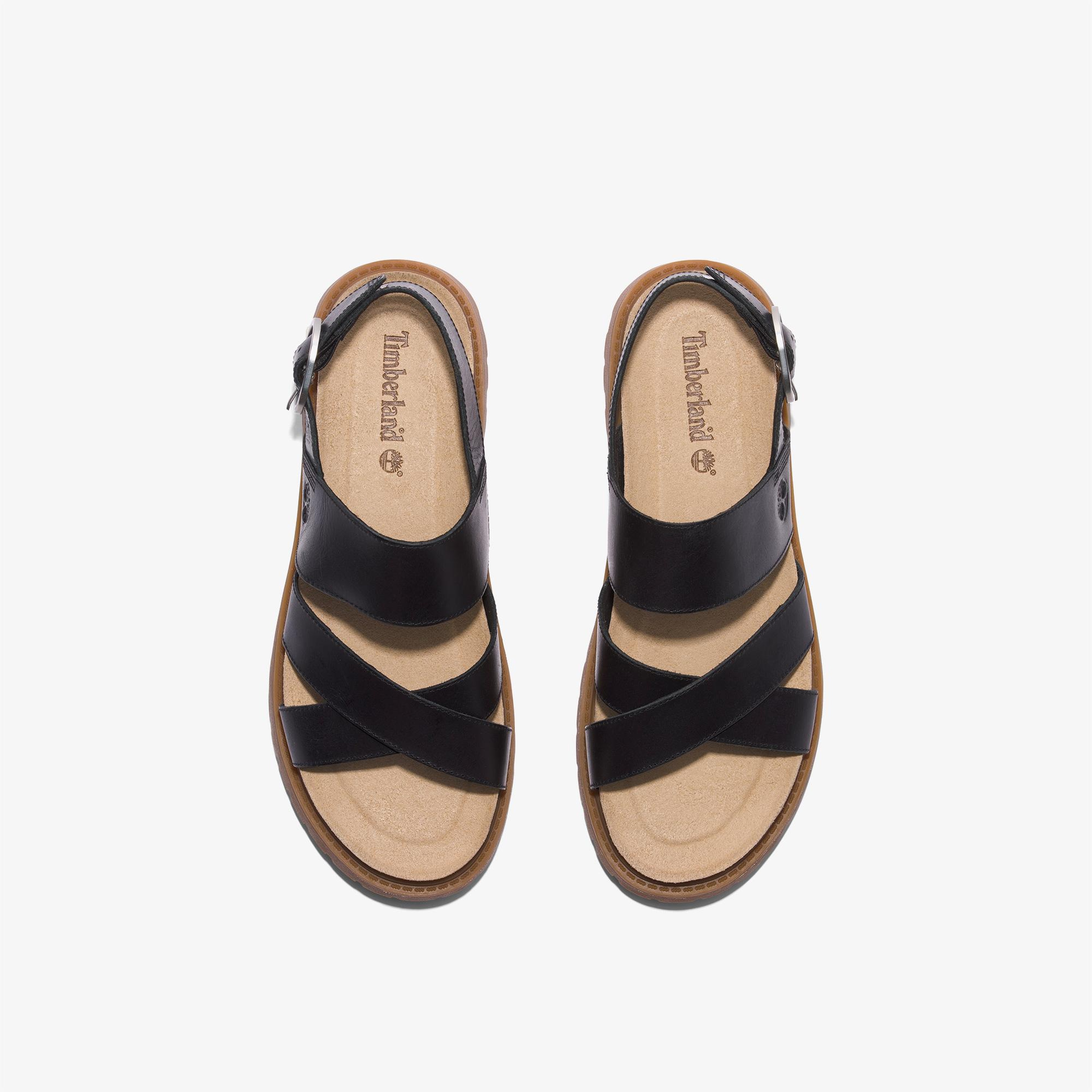 Timberland Clairemont Way Backstrap Kadın Siyah Sandalet