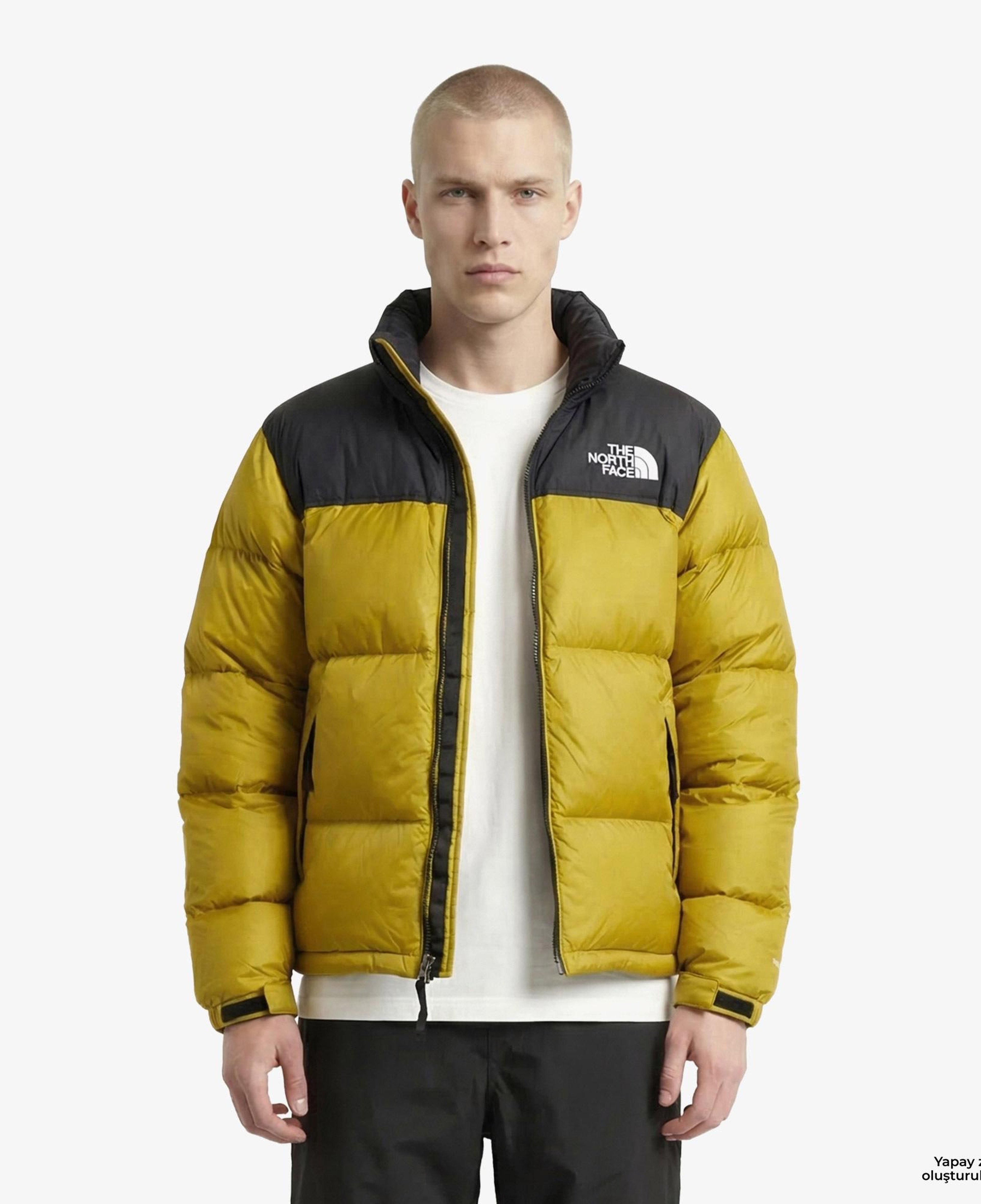The North Face Retro Nuptse Bicolor Down Erkek Renkli Mont