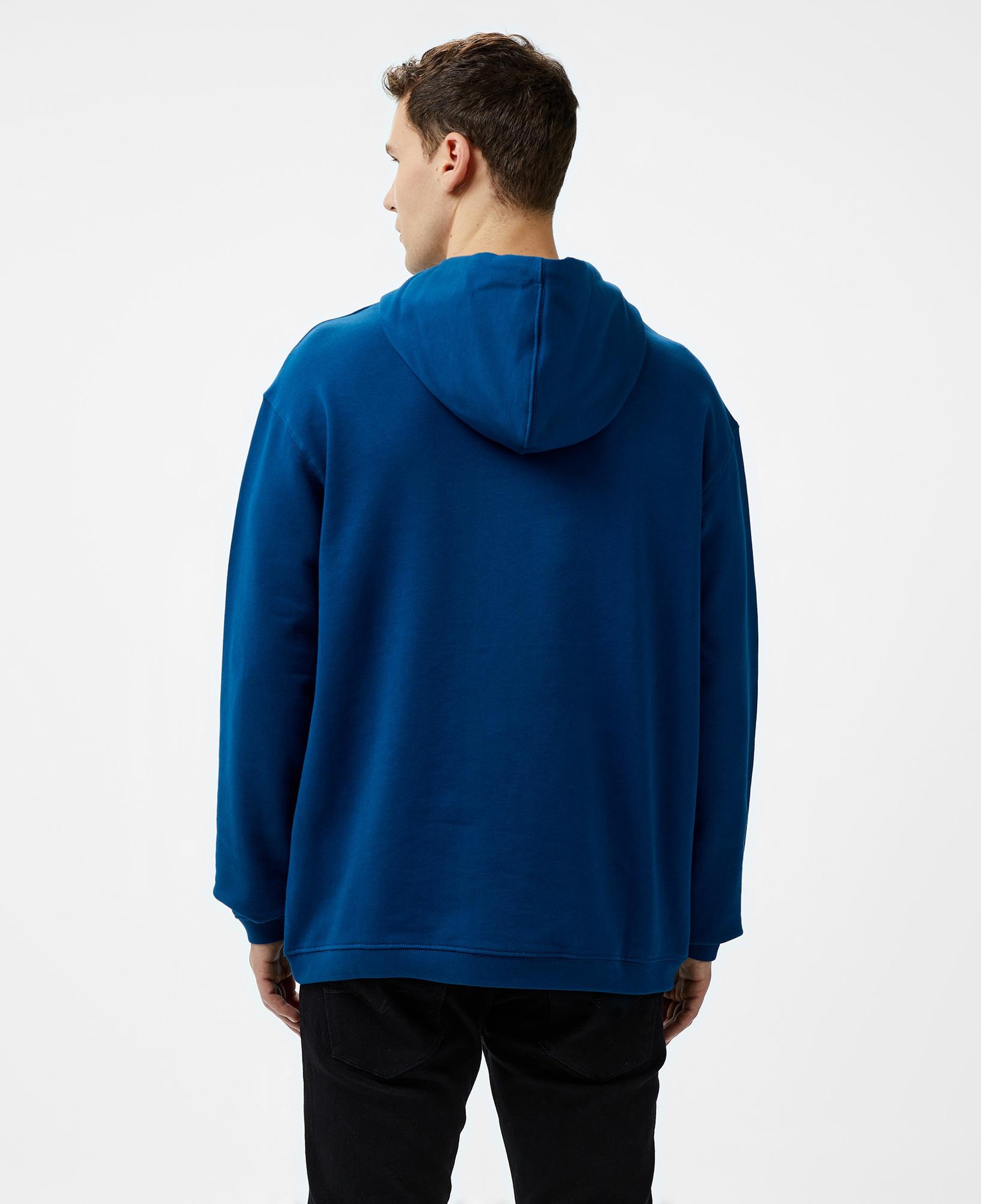 Les Benjamins 302 Erkek Lacivert Hoodie