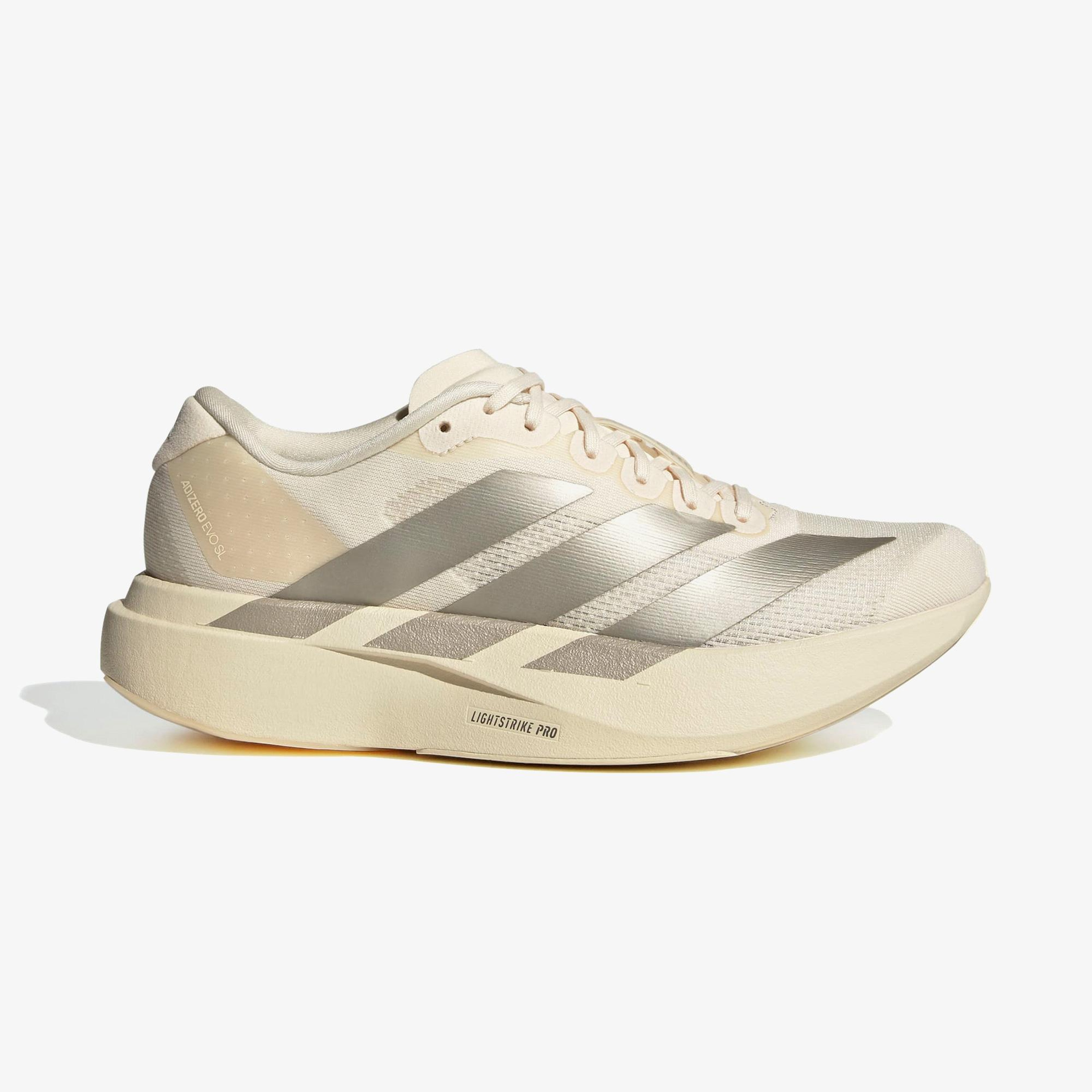 adidas Adizero Evo SL Kadın Krem Spor Ayakkabı