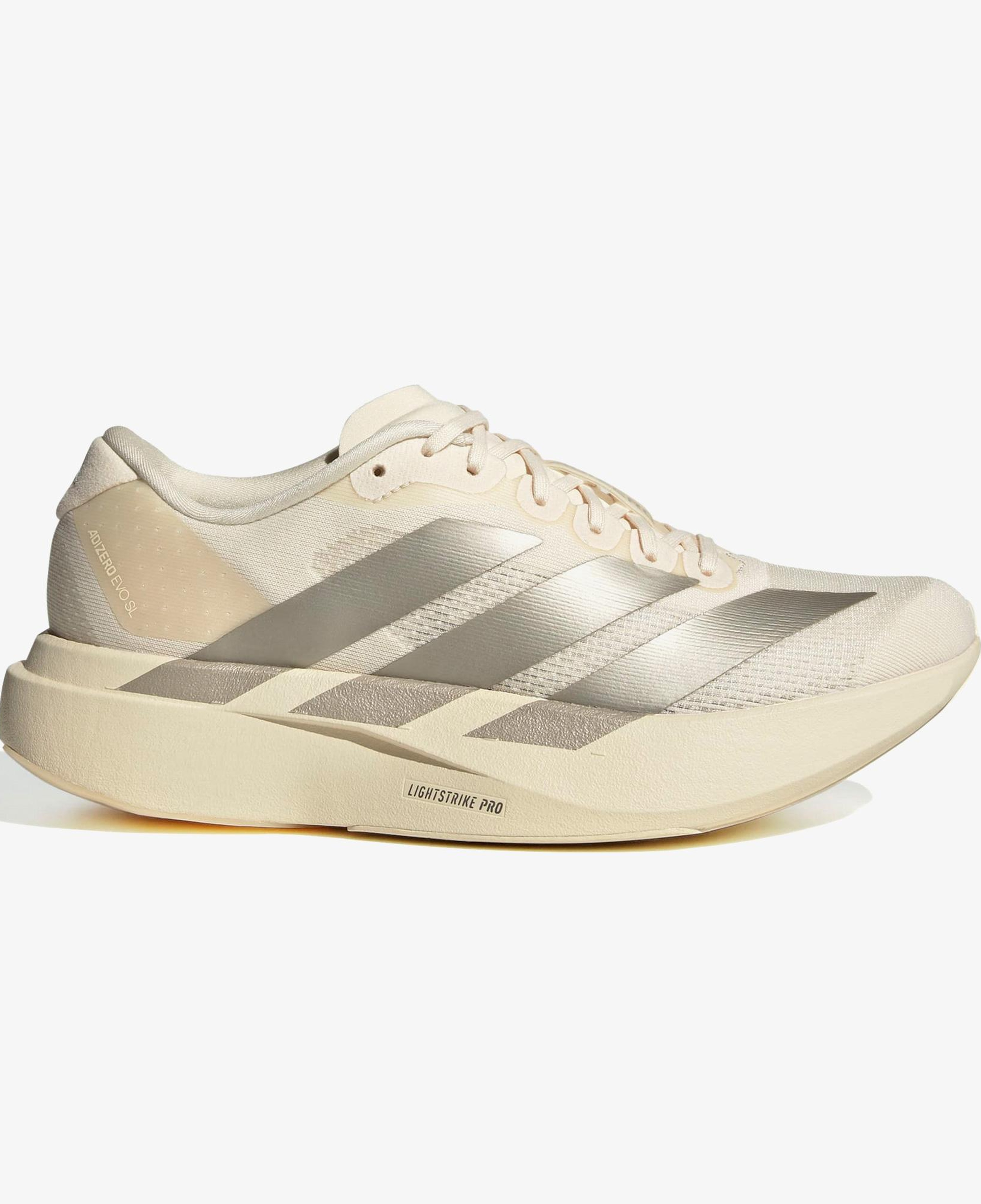 adidas Adizero Evo SL Kadın Krem Spor Ayakkabı