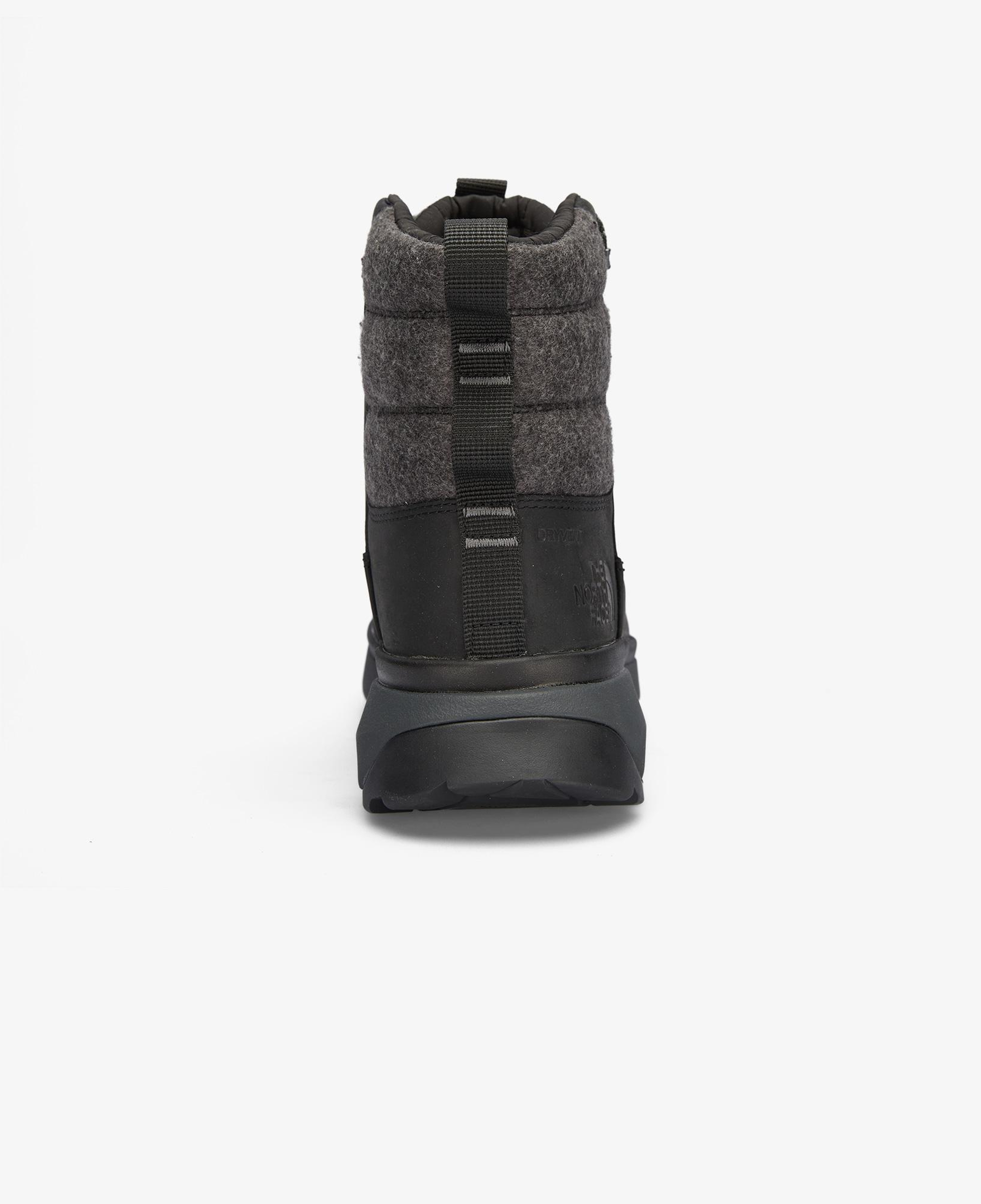 The North Face Bergen Deri Erkek Gri Su Geçirmez Kar Botu