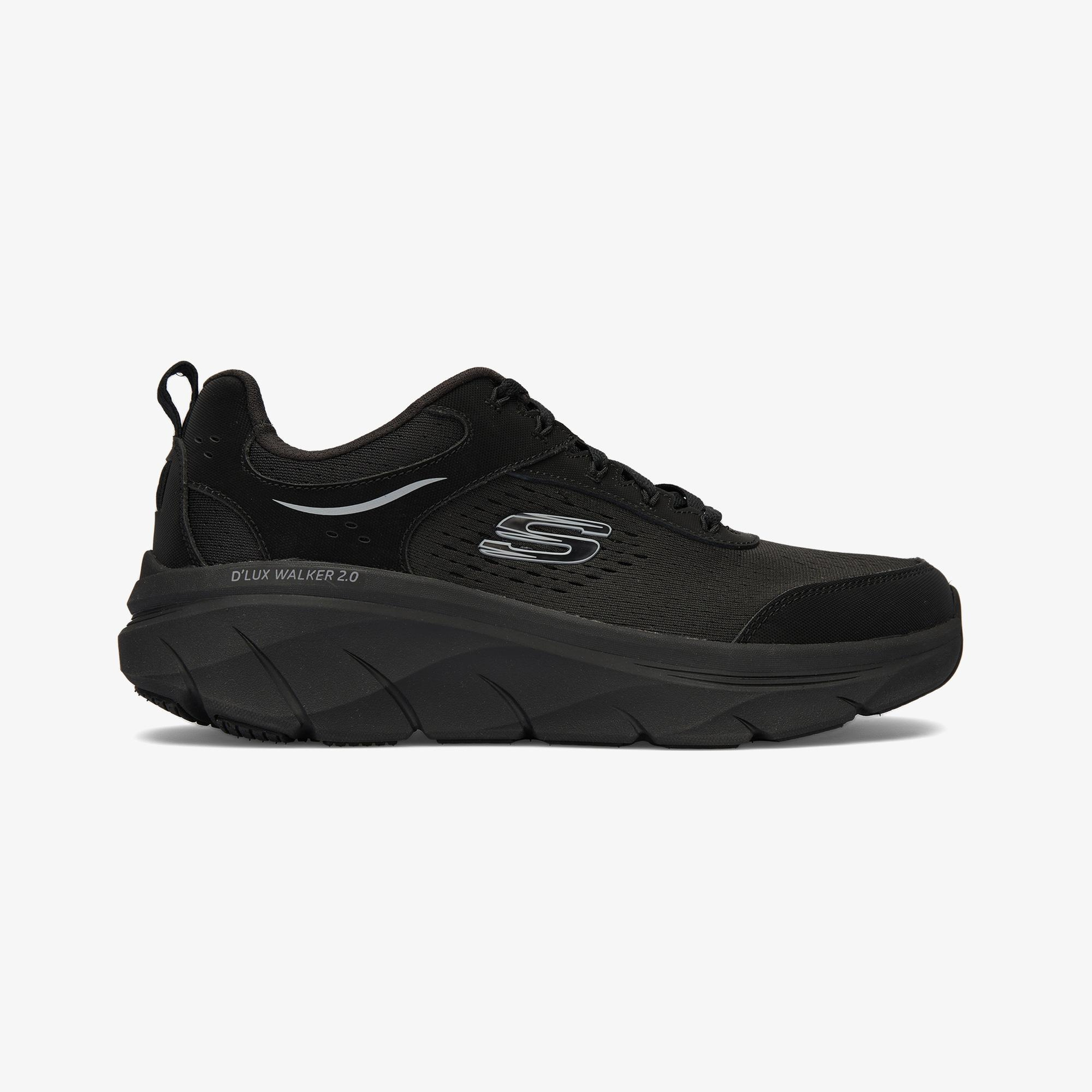 Skechers D'Lux Walker 2.0 Durven Erkek Siyah Spor Ayakkabı