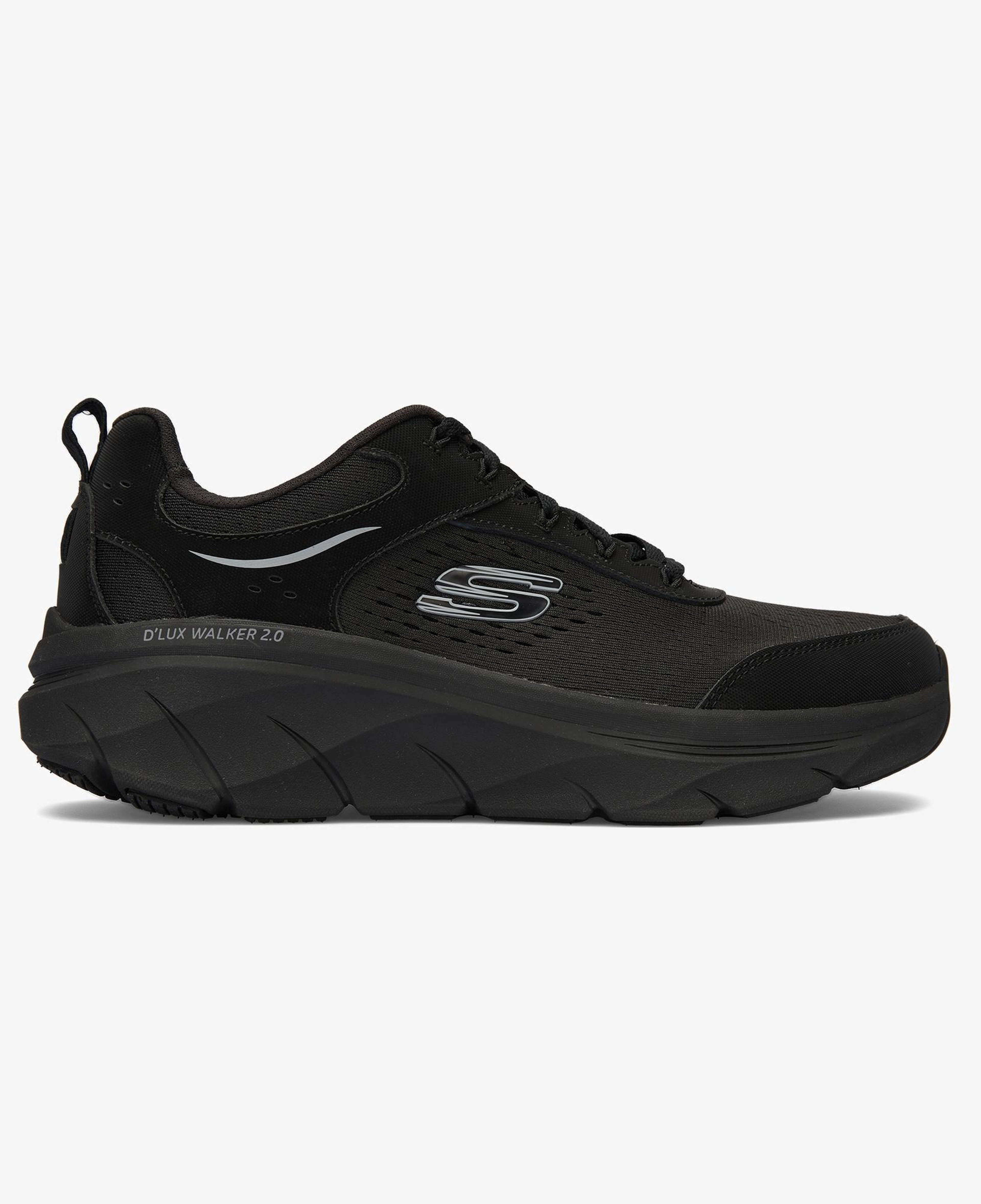 Skechers D'Lux Walker 2.0 Durven Erkek Siyah Spor Ayakkabı