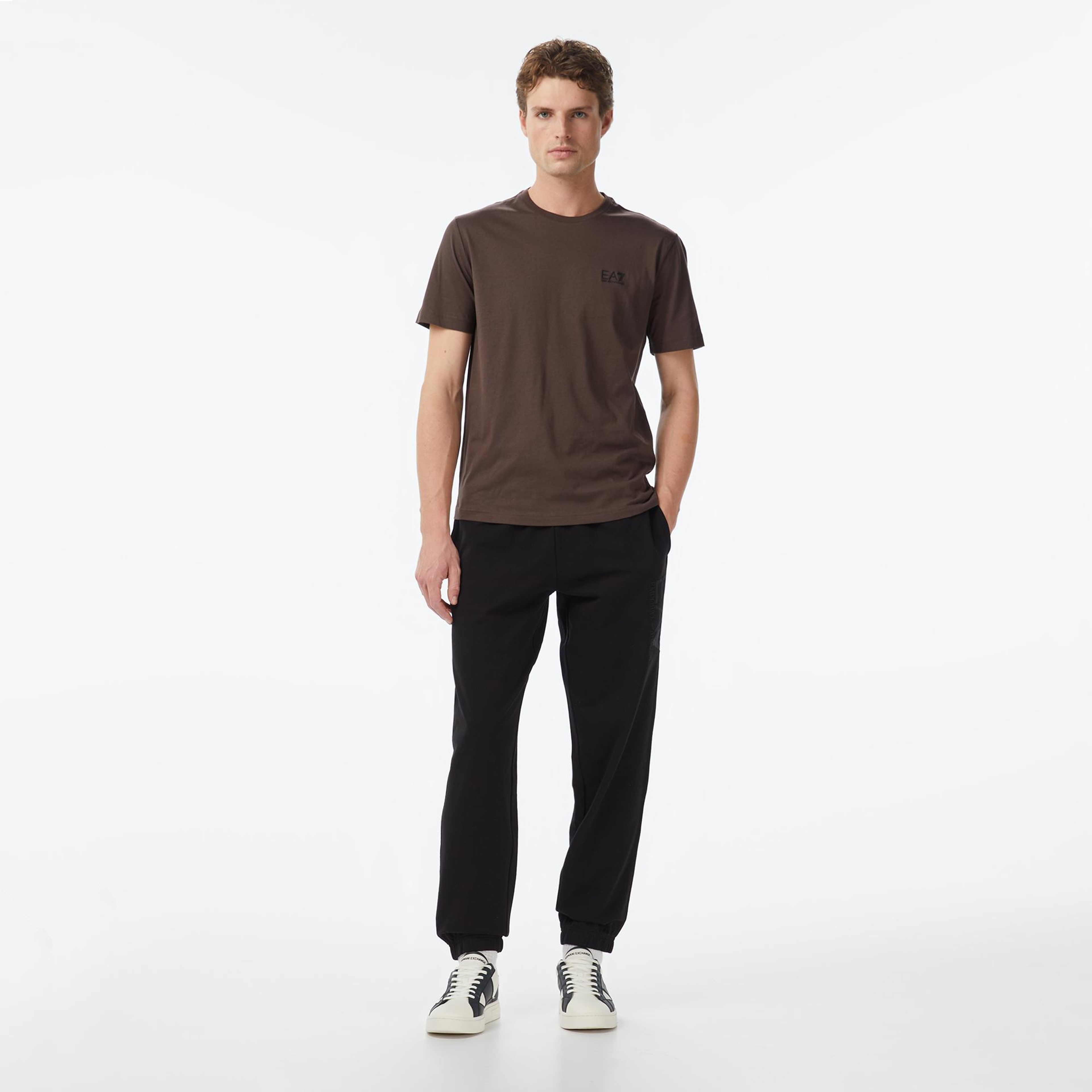 Emporio Armani Core Identity Erkek Kahverengi T-Shirt