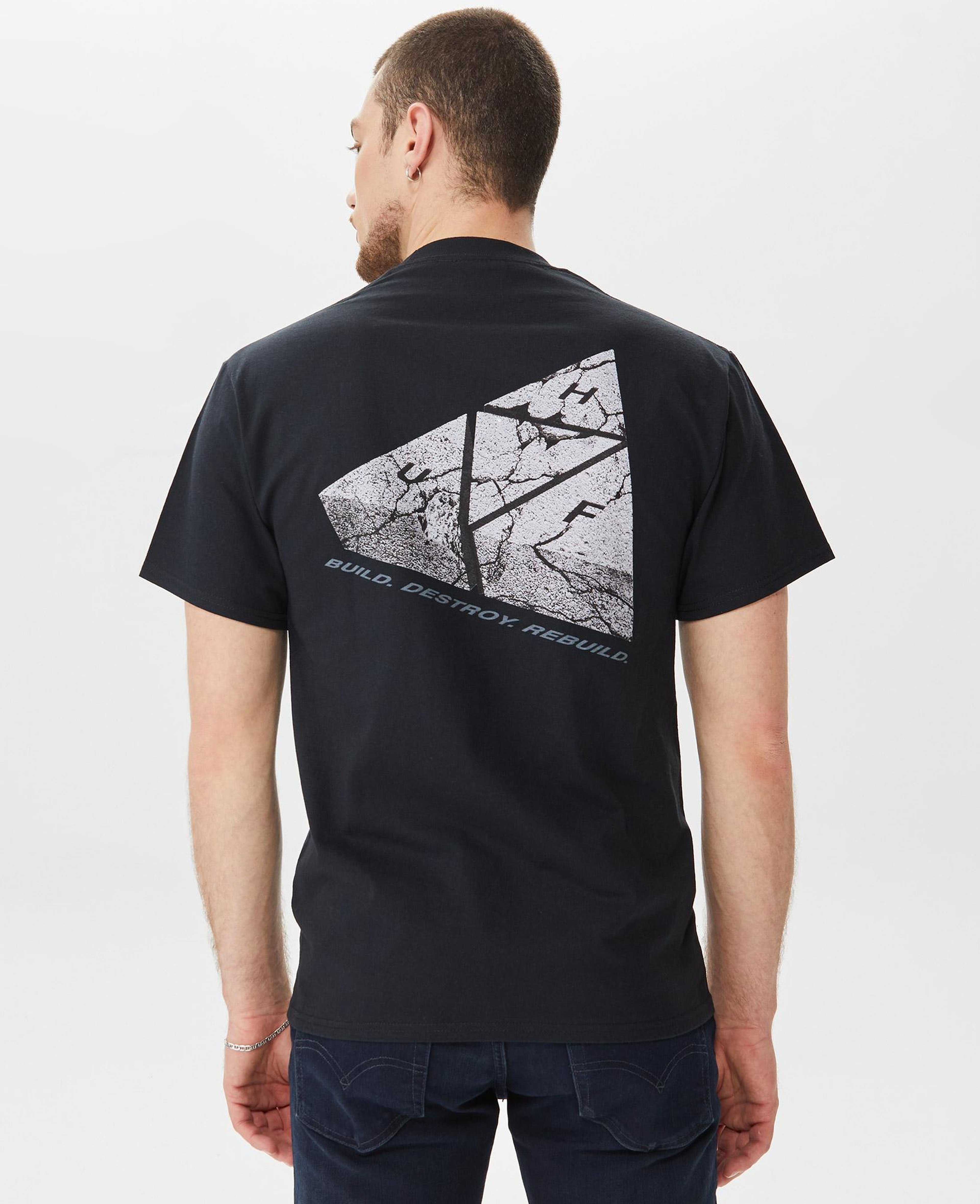 Huf Withstand Erkek Siyah T-Shirt