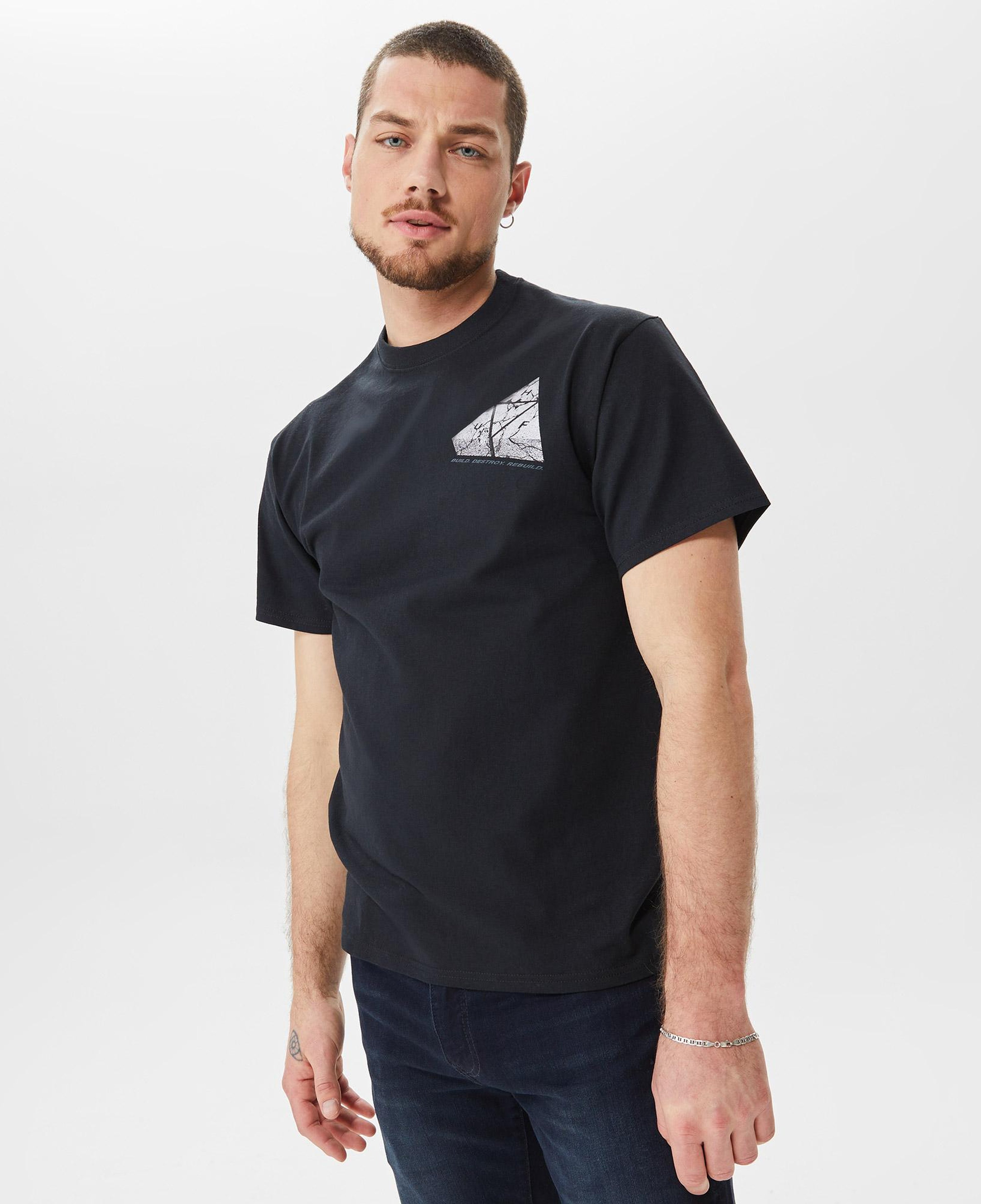 Huf Withstand Erkek Siyah T-Shirt