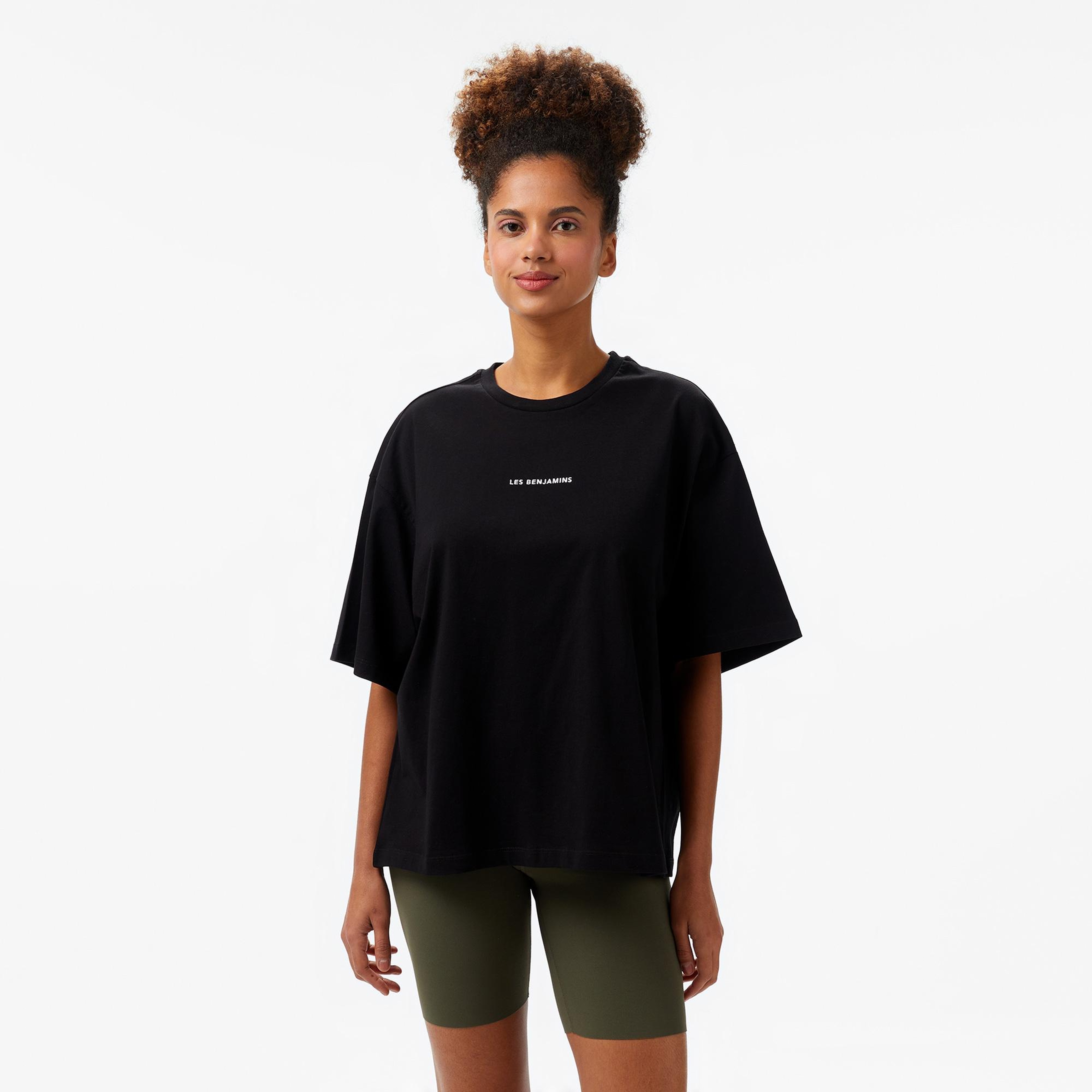 Les Benjamins Essentials Kadın Siyah T-Shirt