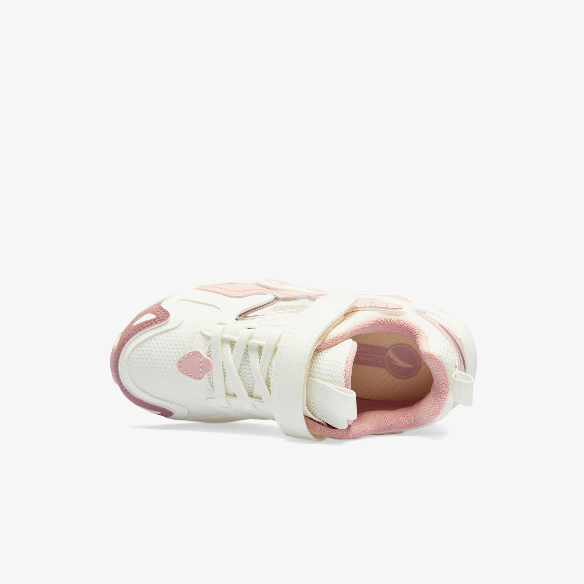 Anta Casual Çocuk Bej/Pembe Spor Ayakkabı