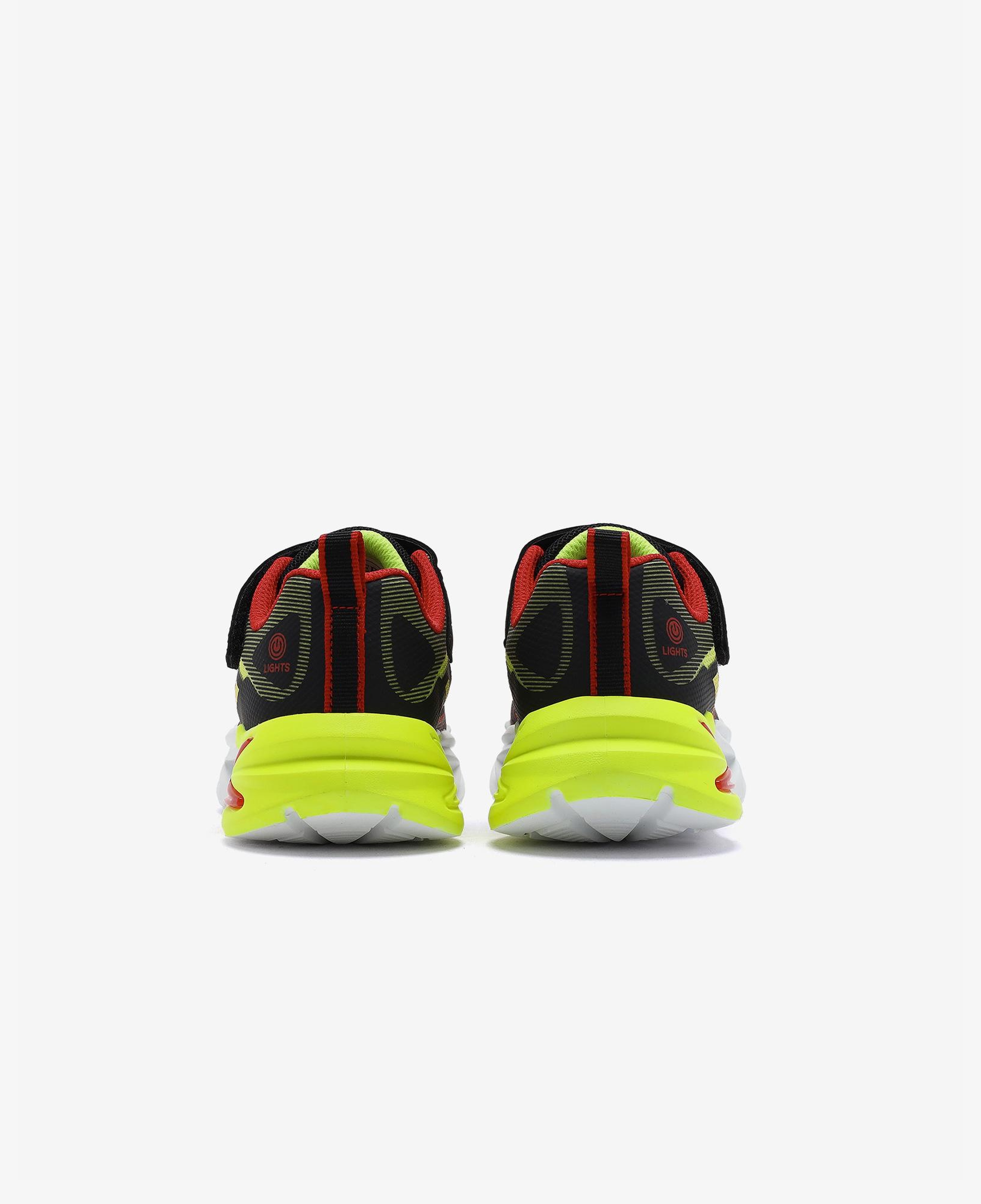 Skechers Flexglow Ultra Çocuk Siyah Işıklı Spor Ayakkabı