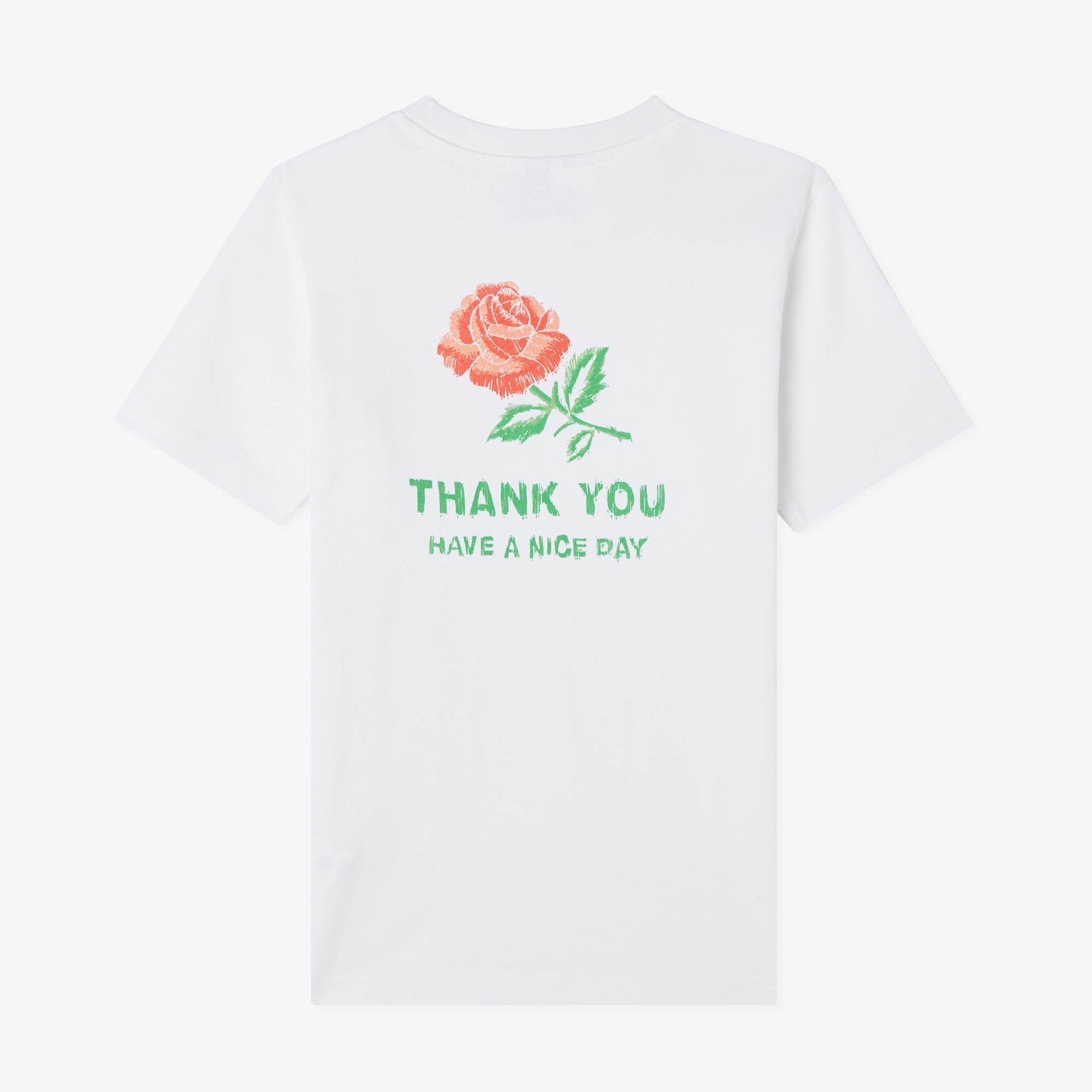 Market Have A Nice Day Çocuk Beyaz T-Shirt
