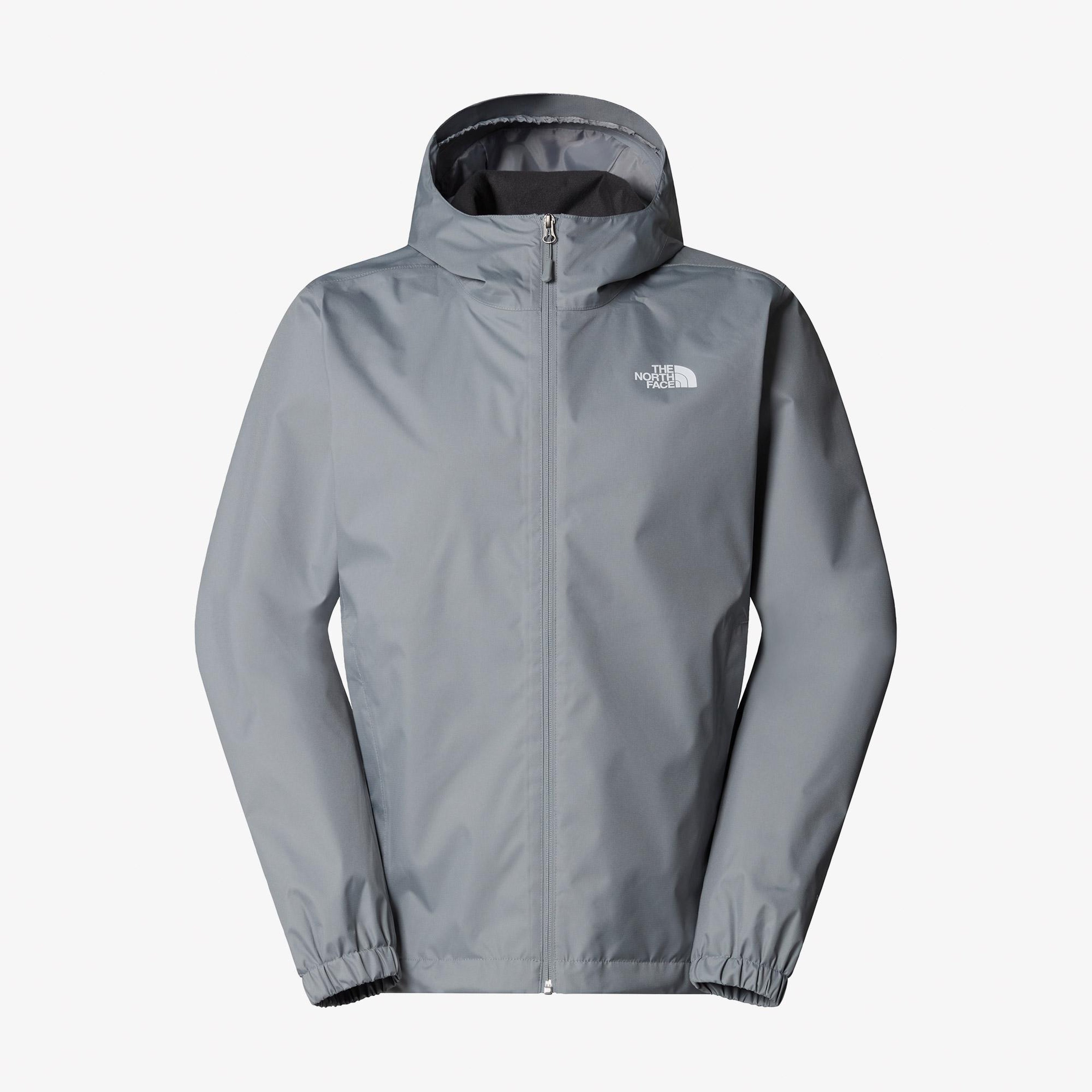 The North Face Quest Kapüşonlu Erkek Gri Mont