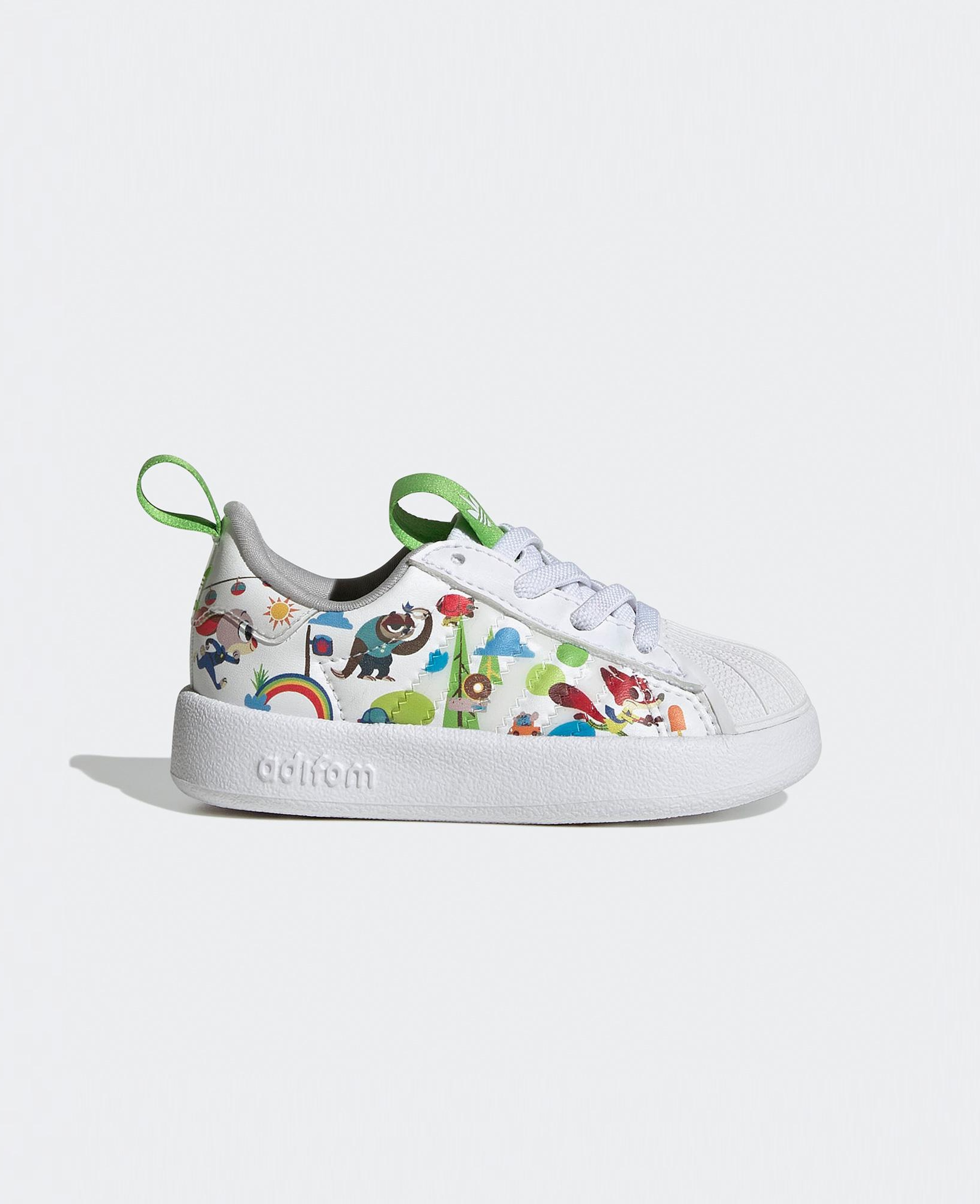adidas Disney Zootopia Adifom Superstars 360 Beyaz Bebek Ayakkabı