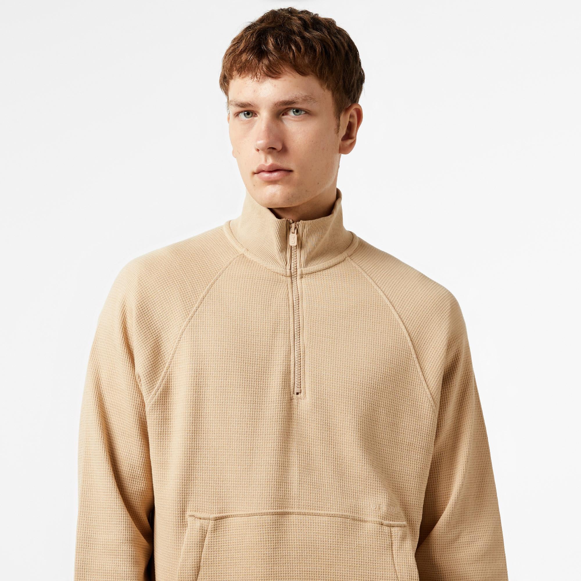 UNITED4 Erkek Krem Hoodie