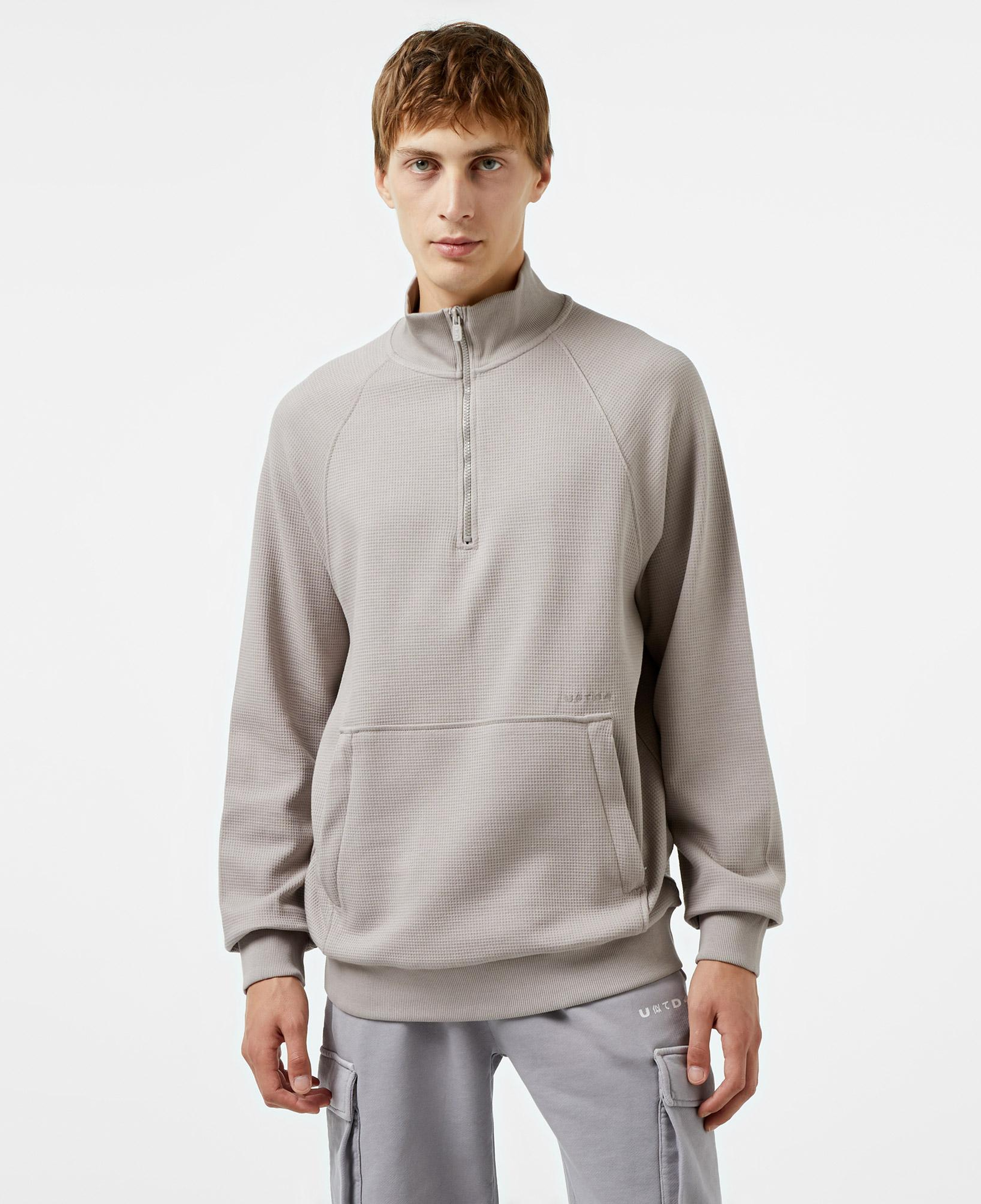 United4 Classic Erkek Gri Sweatshirt