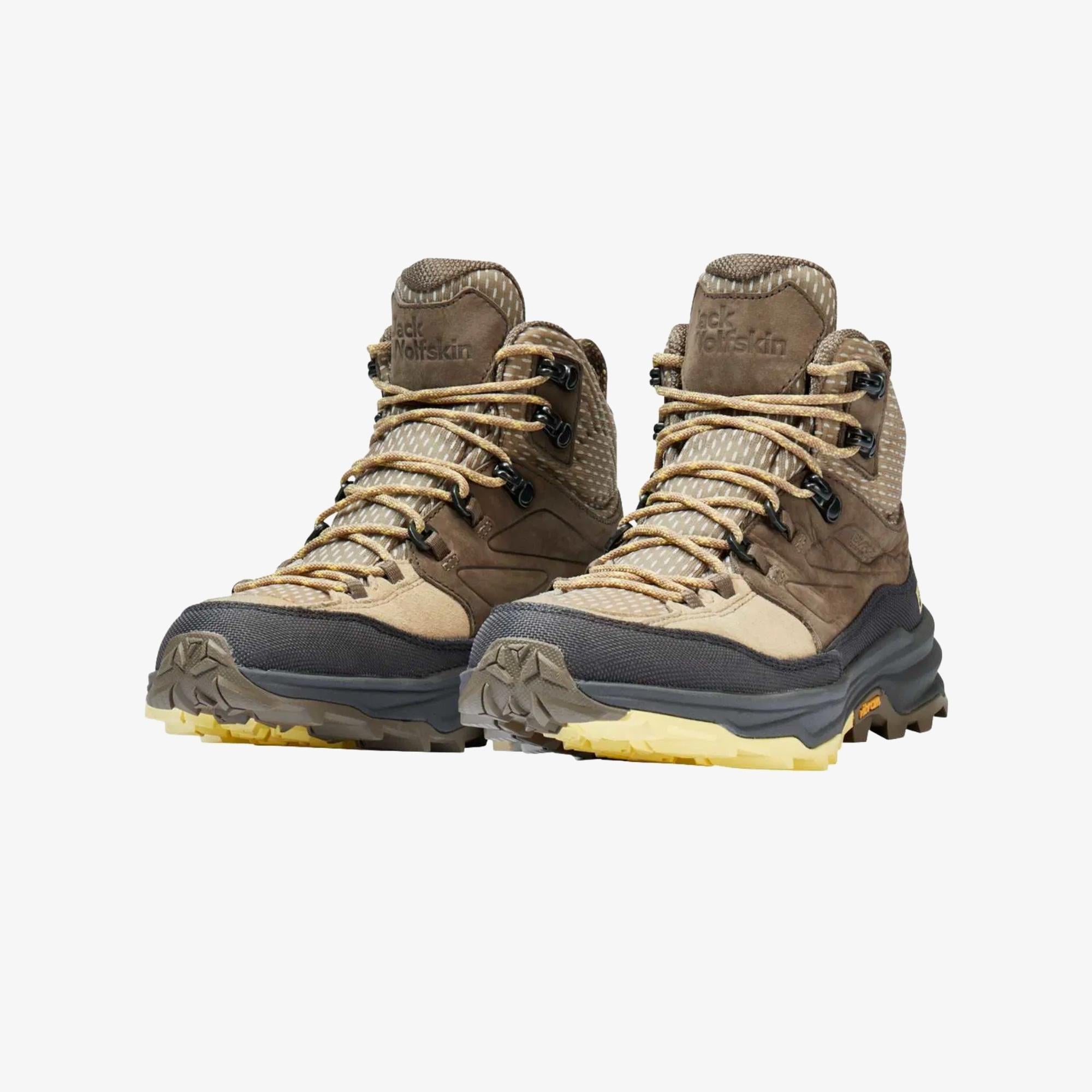 Jack Wolfskin Cyrox Texapore Mid Kadın Kahverengi Bot