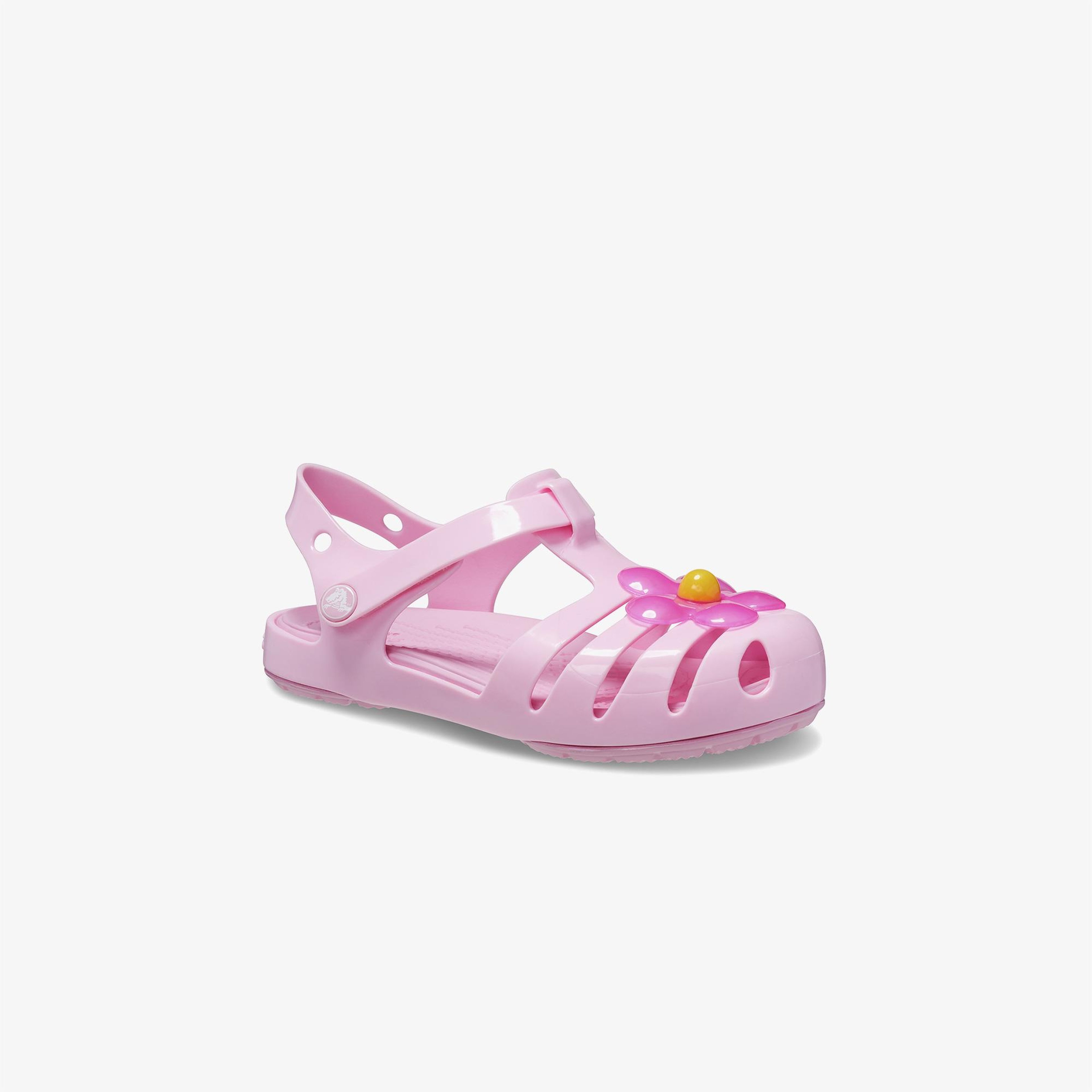 Crocs Isabella Charm T Bebek Pembe Sandalet
