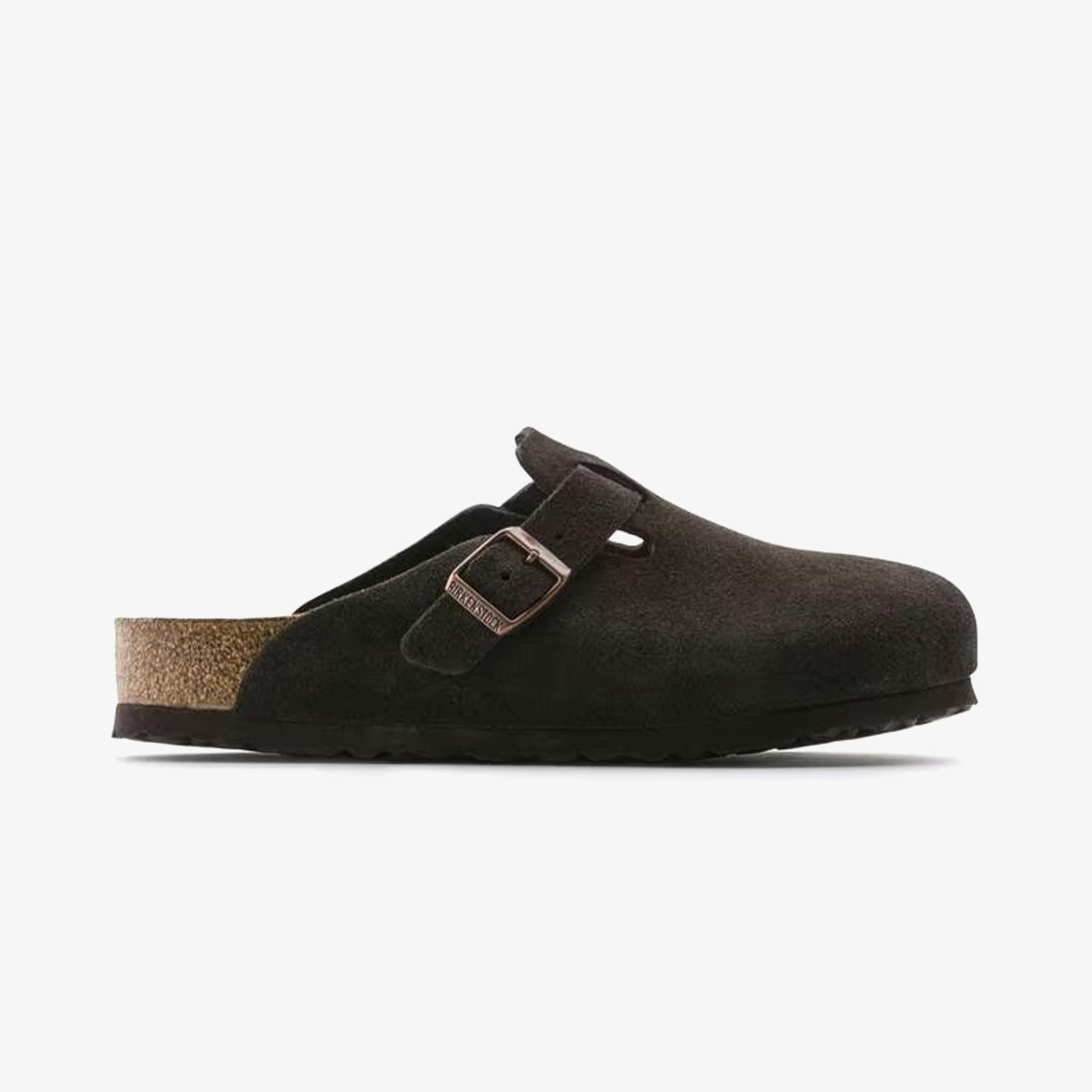 Birkenstock Boston Soft Footbed Unisex Yeşil Terlik