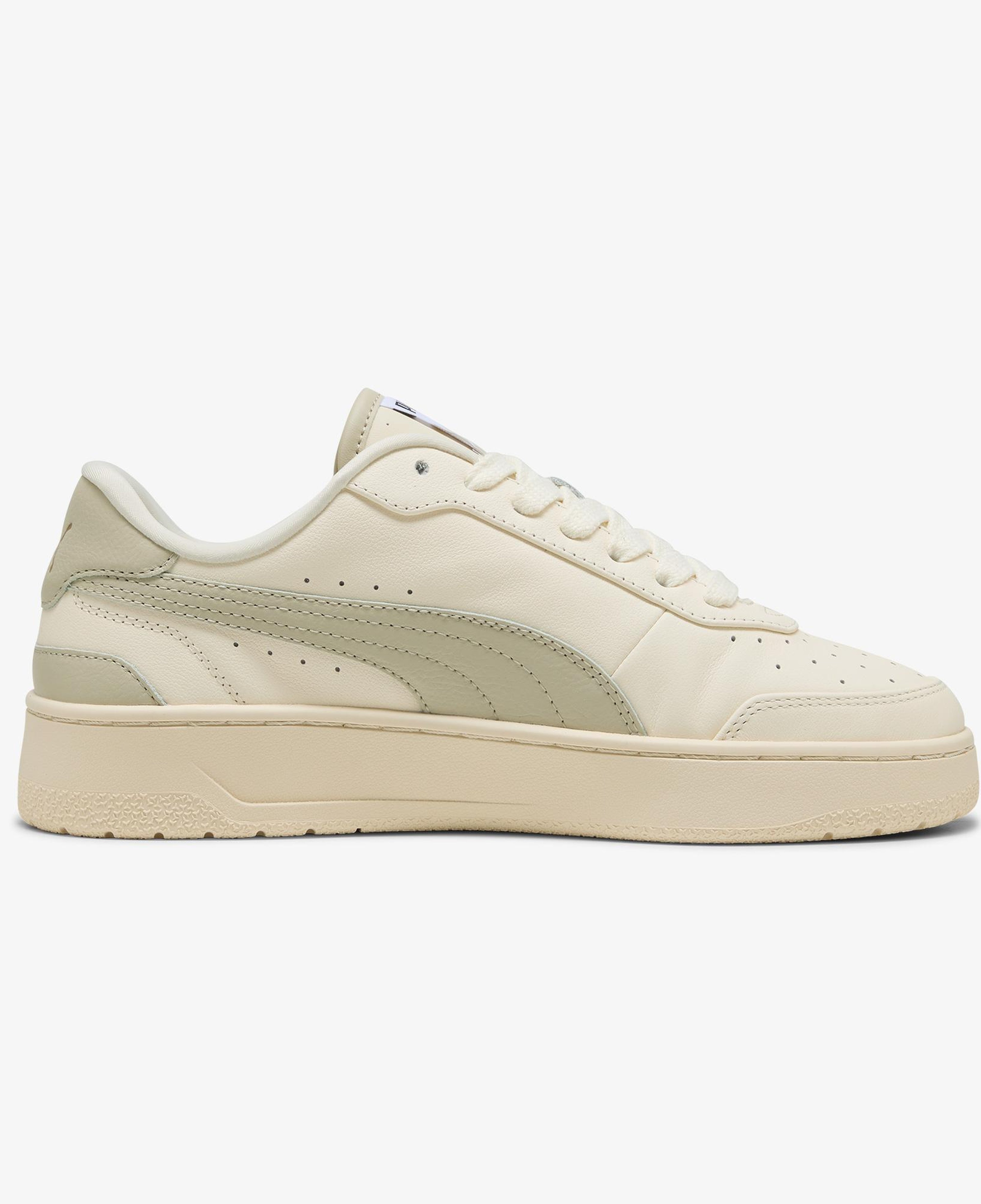 Puma CA Match Premium Kadın Bej Spor Ayakkabı
