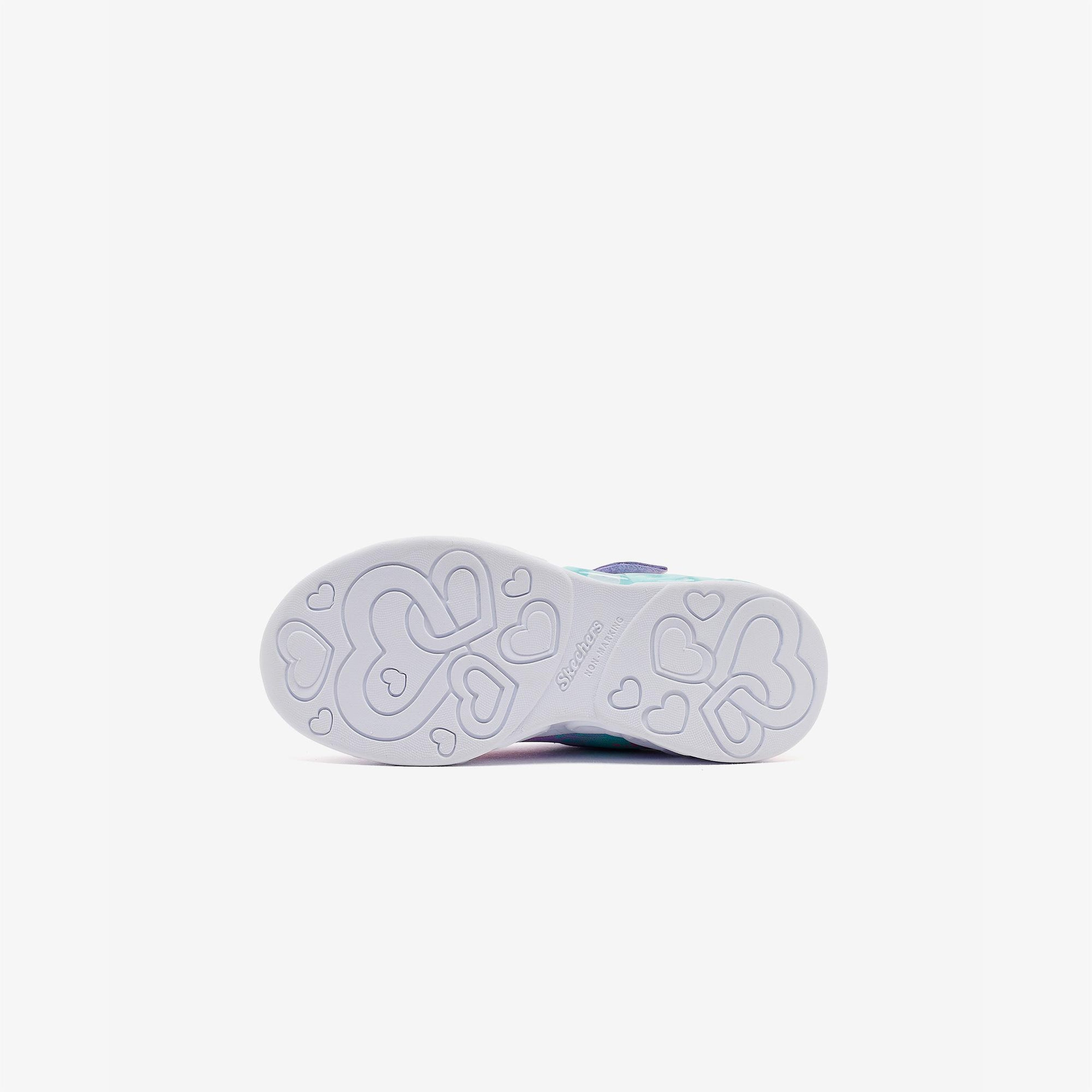 Skechers Infınite Heart Lights Çocuk Mor Spor Ayakkabı