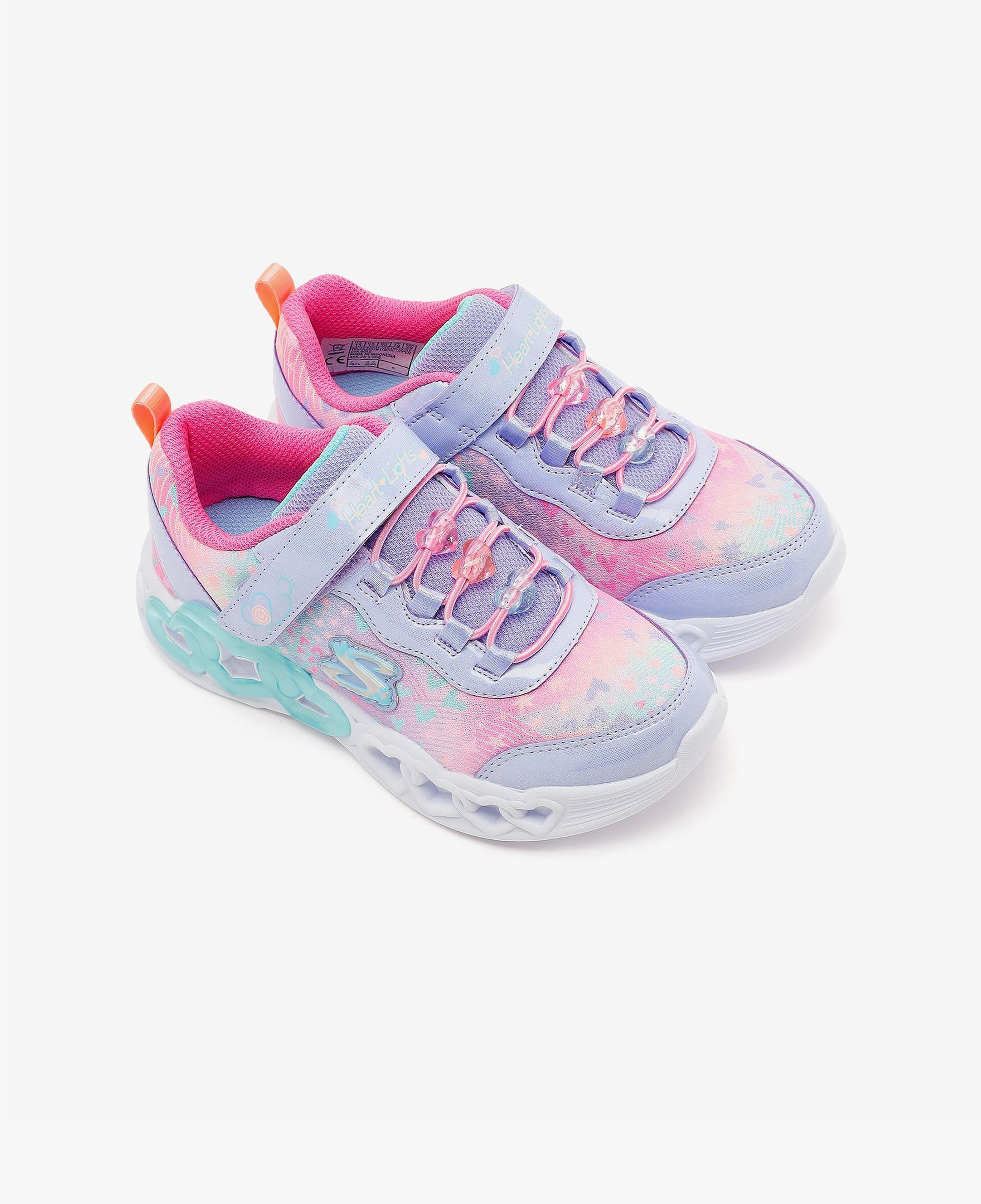 Skechers Infınite Heart Lights Çocuk Mor Spor Ayakkabı