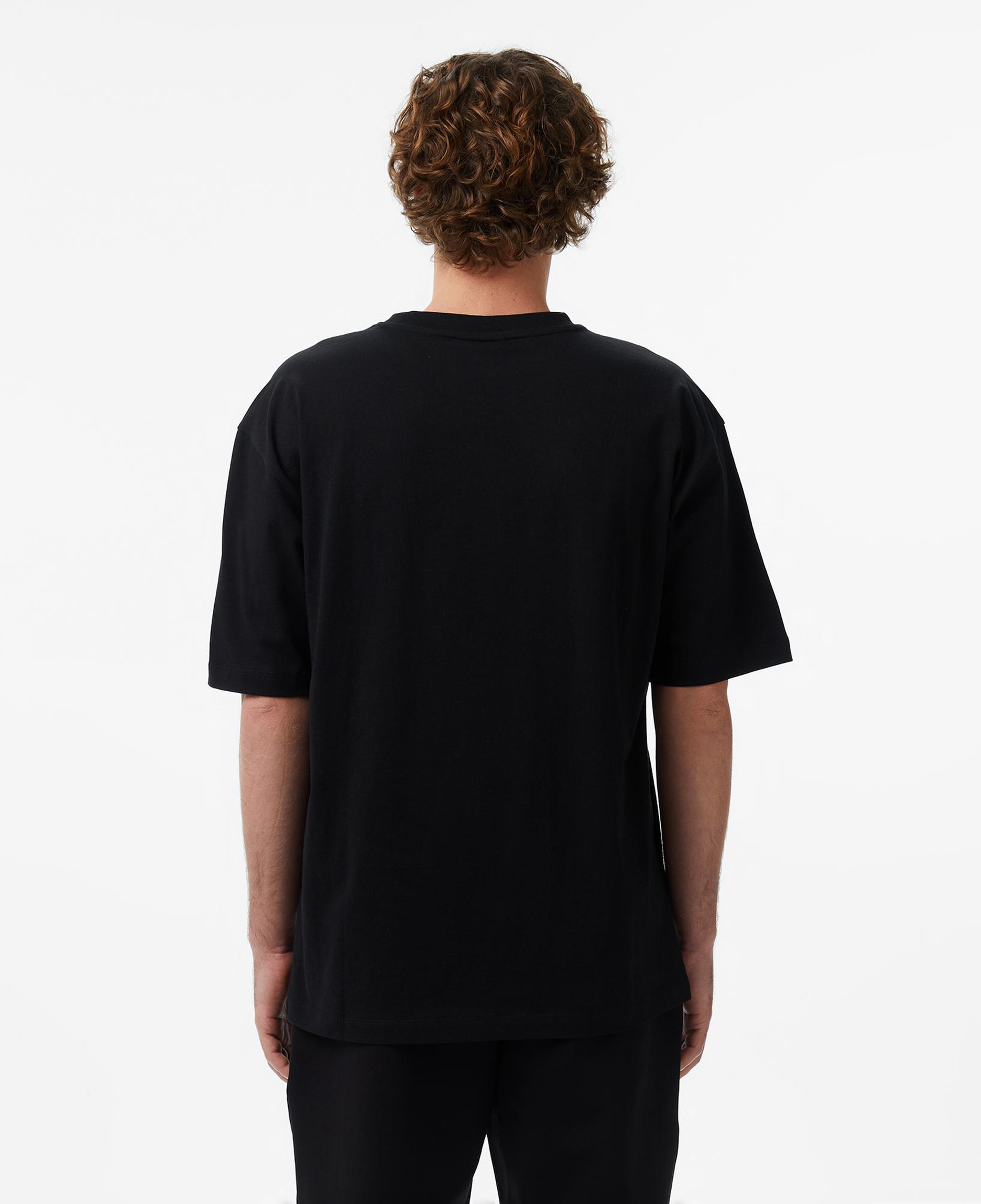 UNITED4 Regular Fit Erkek Siyah T-Shirt