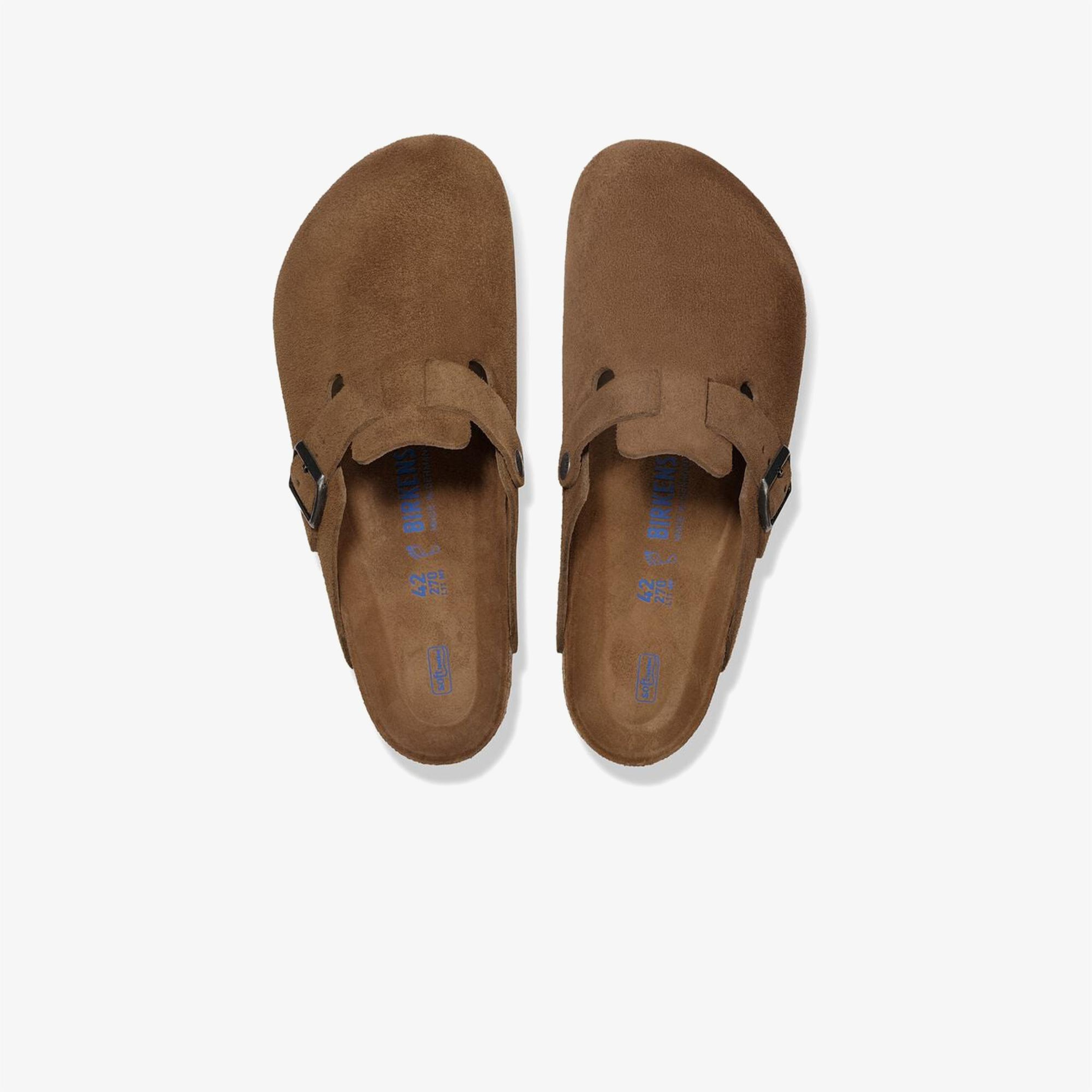 Birkenstock Boston Soft Footbed SL Unisex Kahverengi Terlik