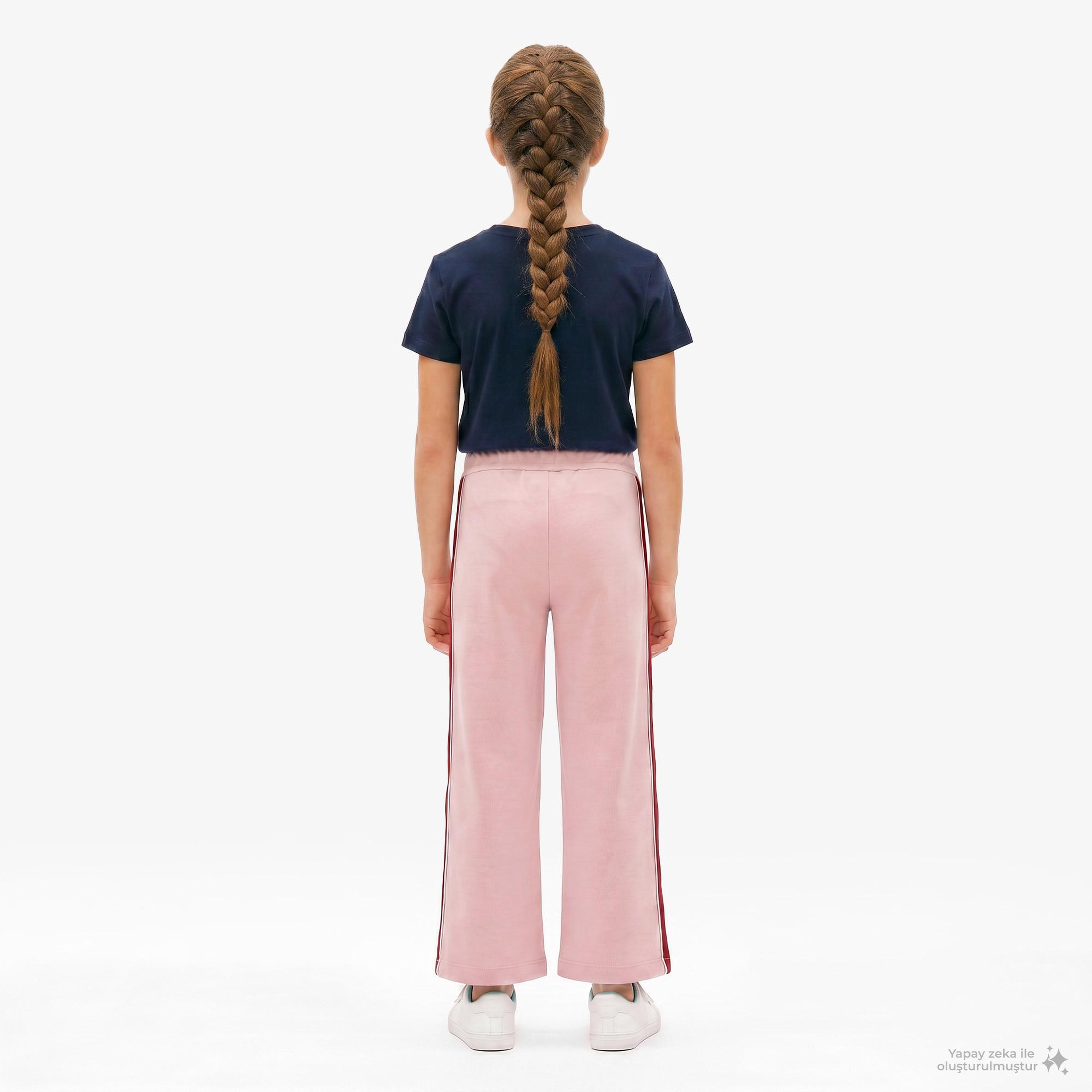 Tommy Hilfiger Tape Çocuk Pembe Eşofman Alti
