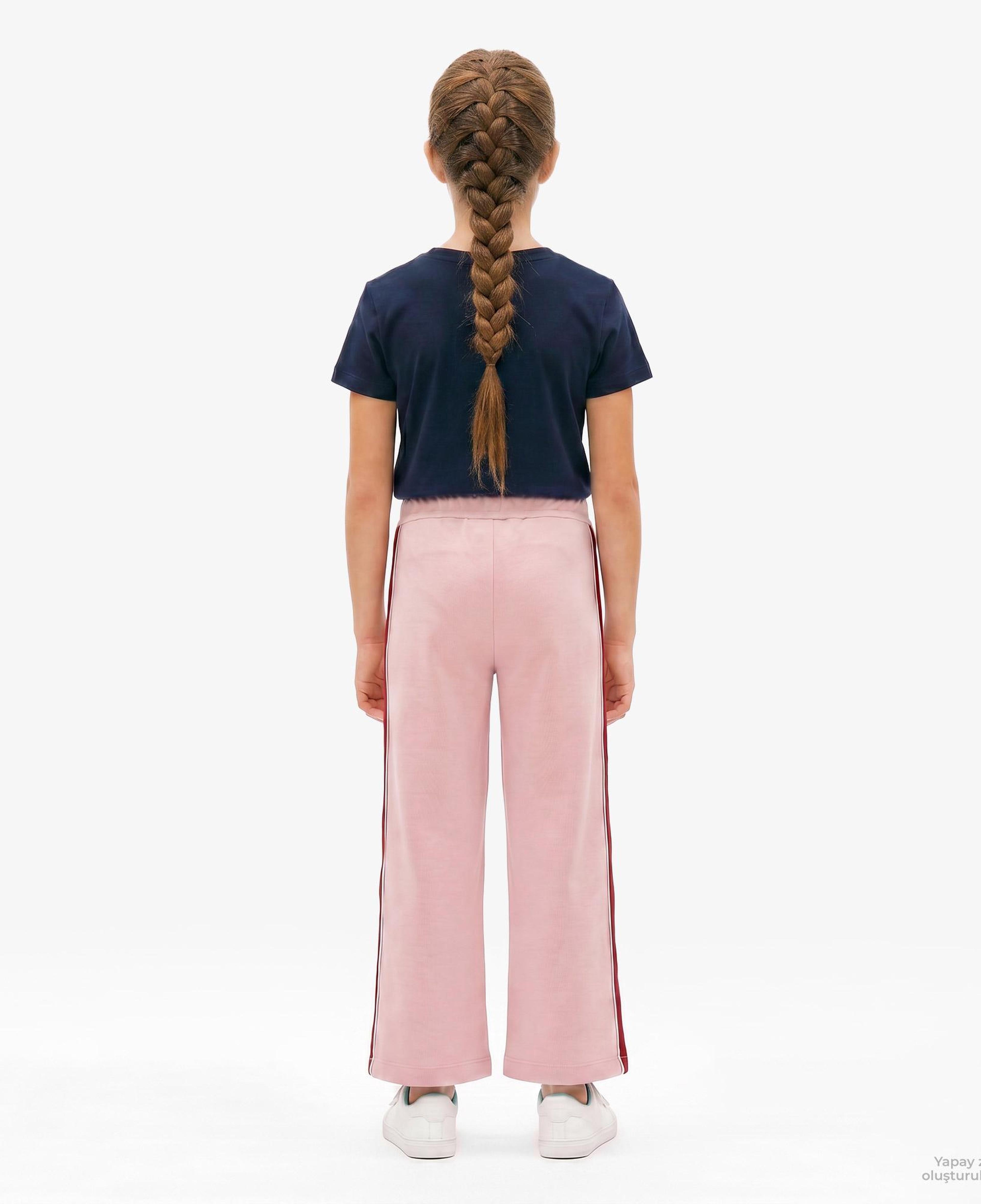 Tommy Hilfiger Tape Çocuk Pembe Eşofman Alti