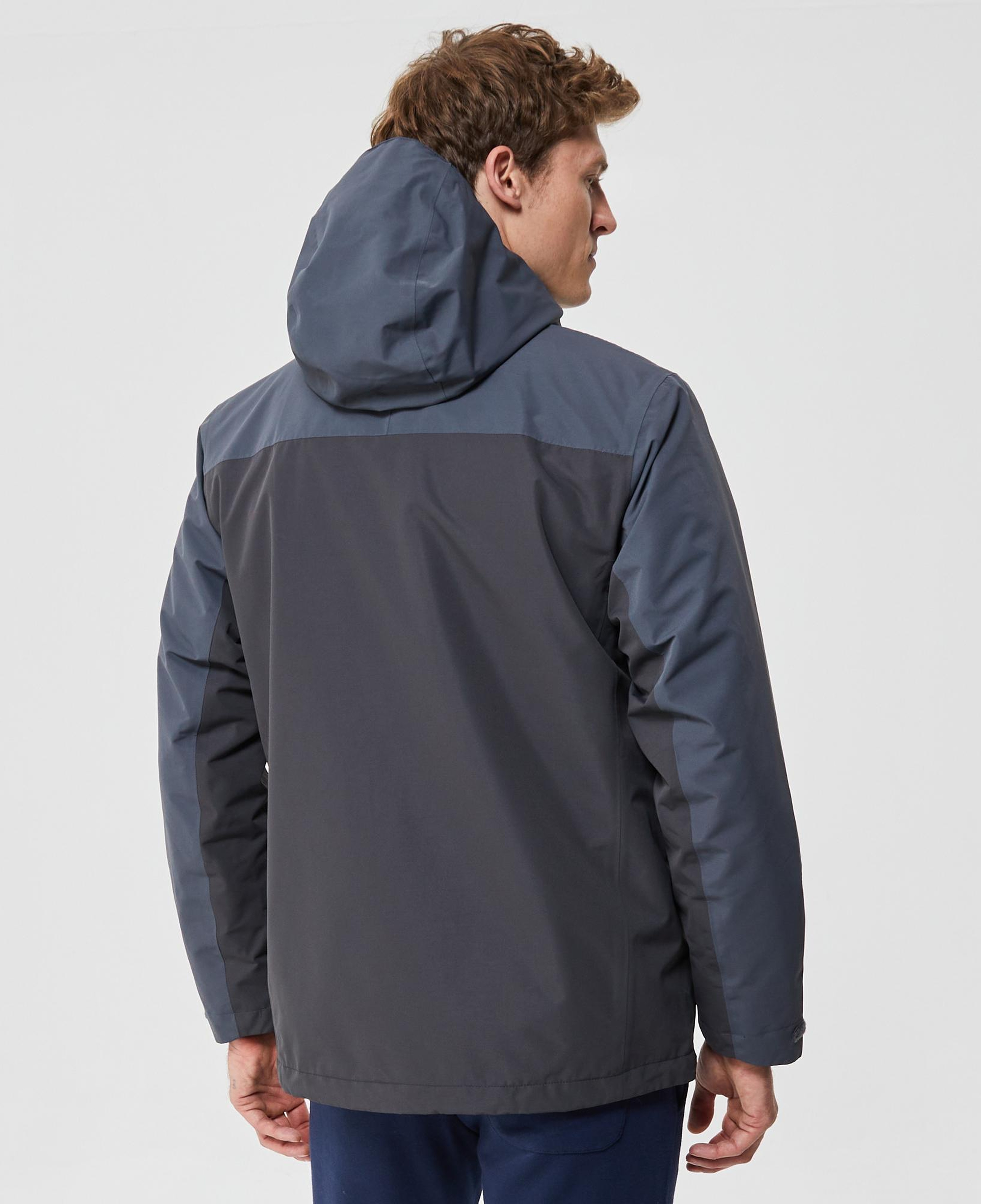 Jack Wolfskin Taubenberg 3-in-1 Siyah Erkek Ceket