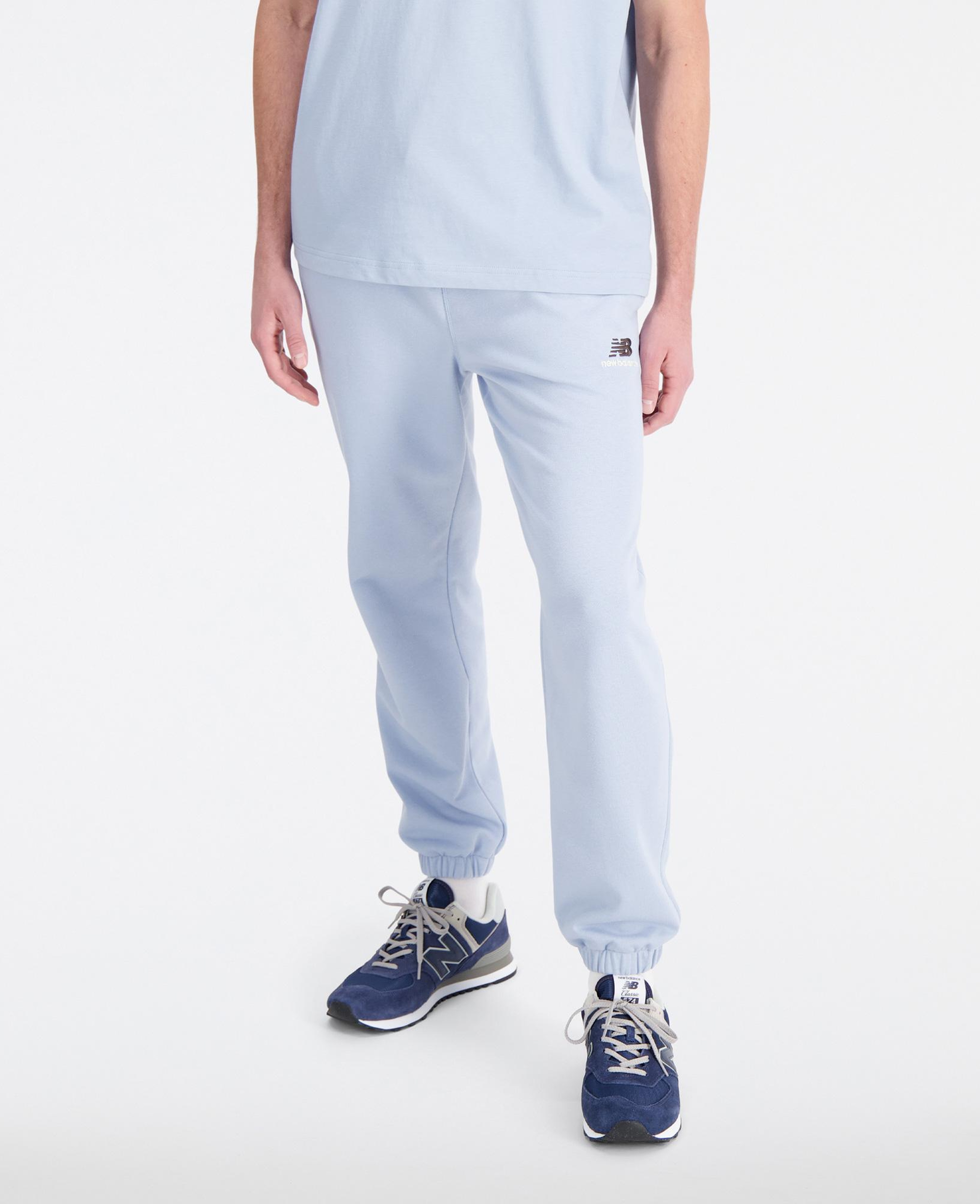 New Balance Uni-ssentials French Terry Kadın Mavi Eşofman Altı