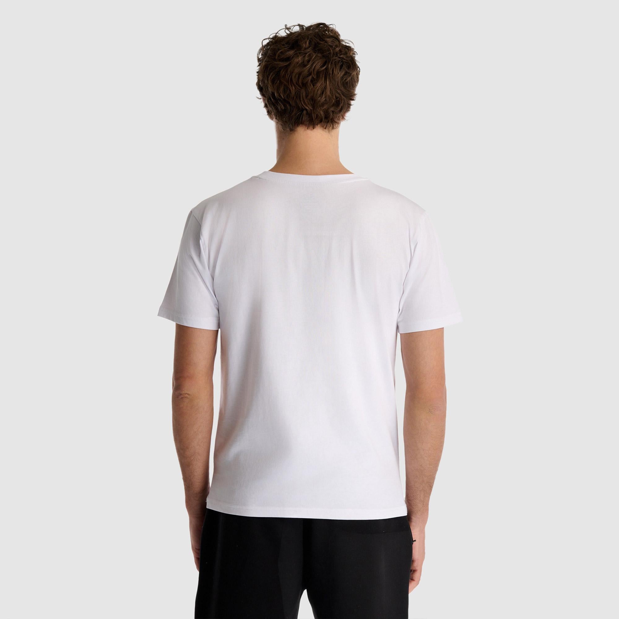 New Balance MNT1537 Lifestyle Erkek Beyaz T-Shirt