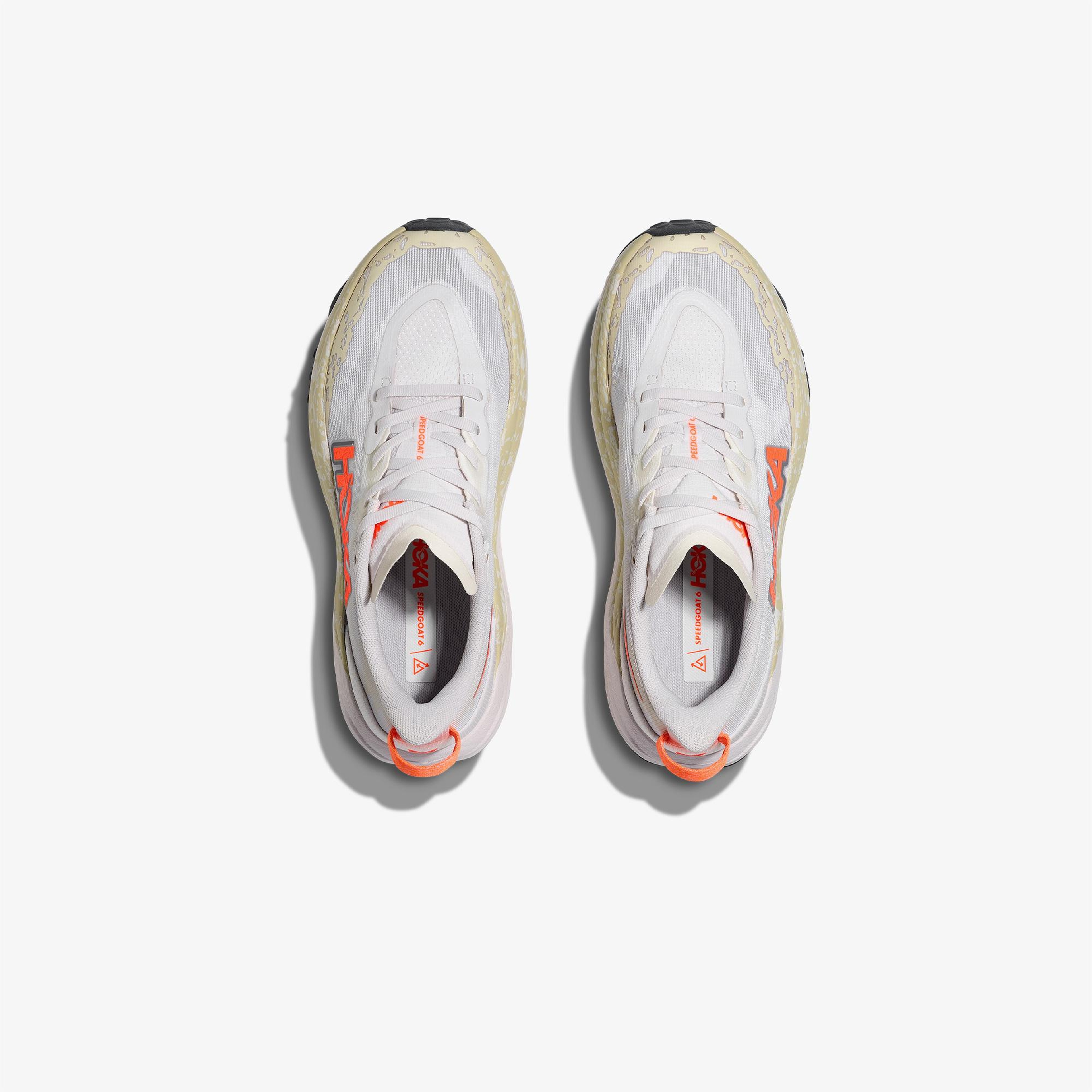 Hoka Speedgoat 6 Kadın Beyaz Koşu Ayakkabısı