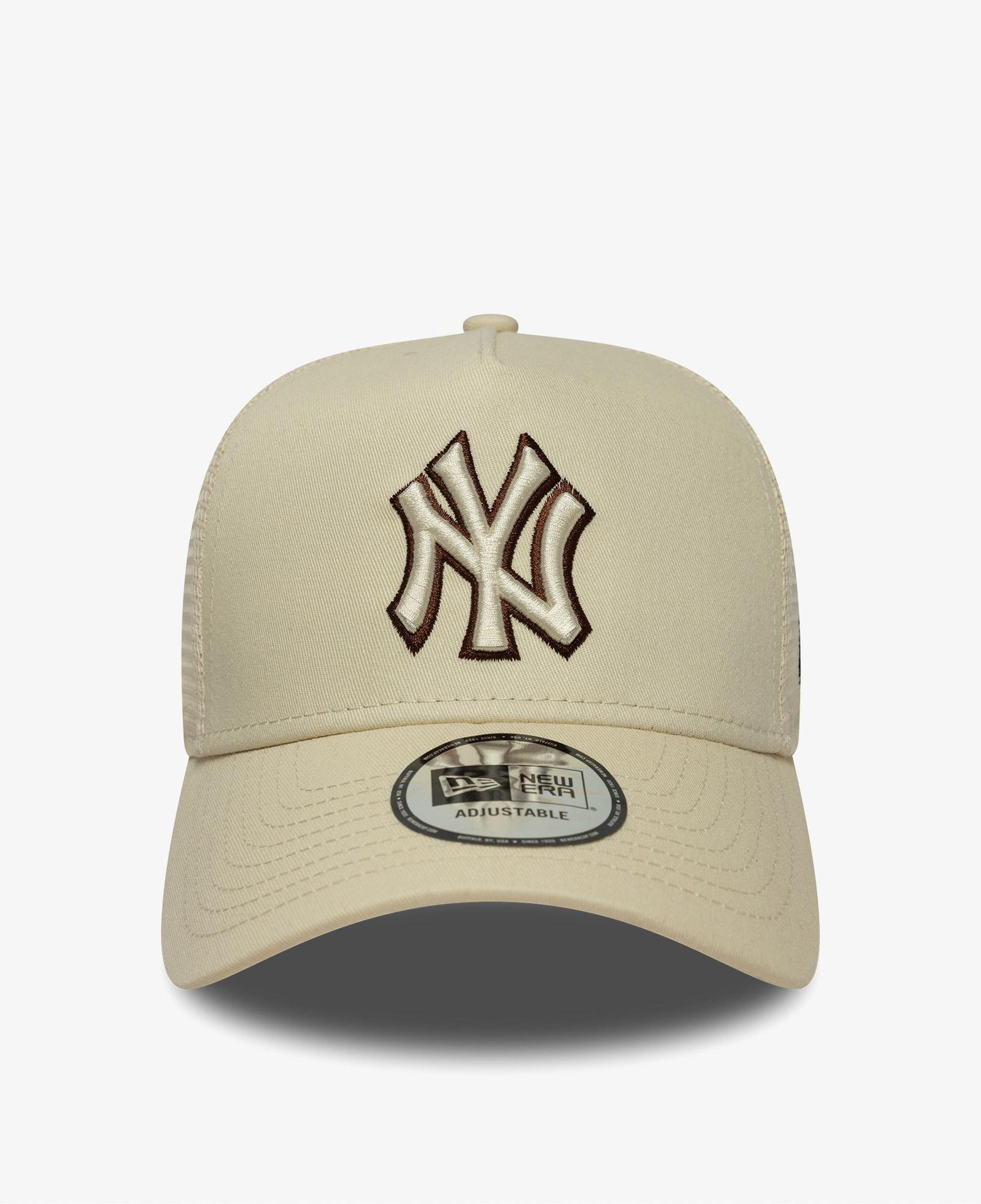 New Era Outline Ef Trucker Neyyan Unisex Bej Şapka