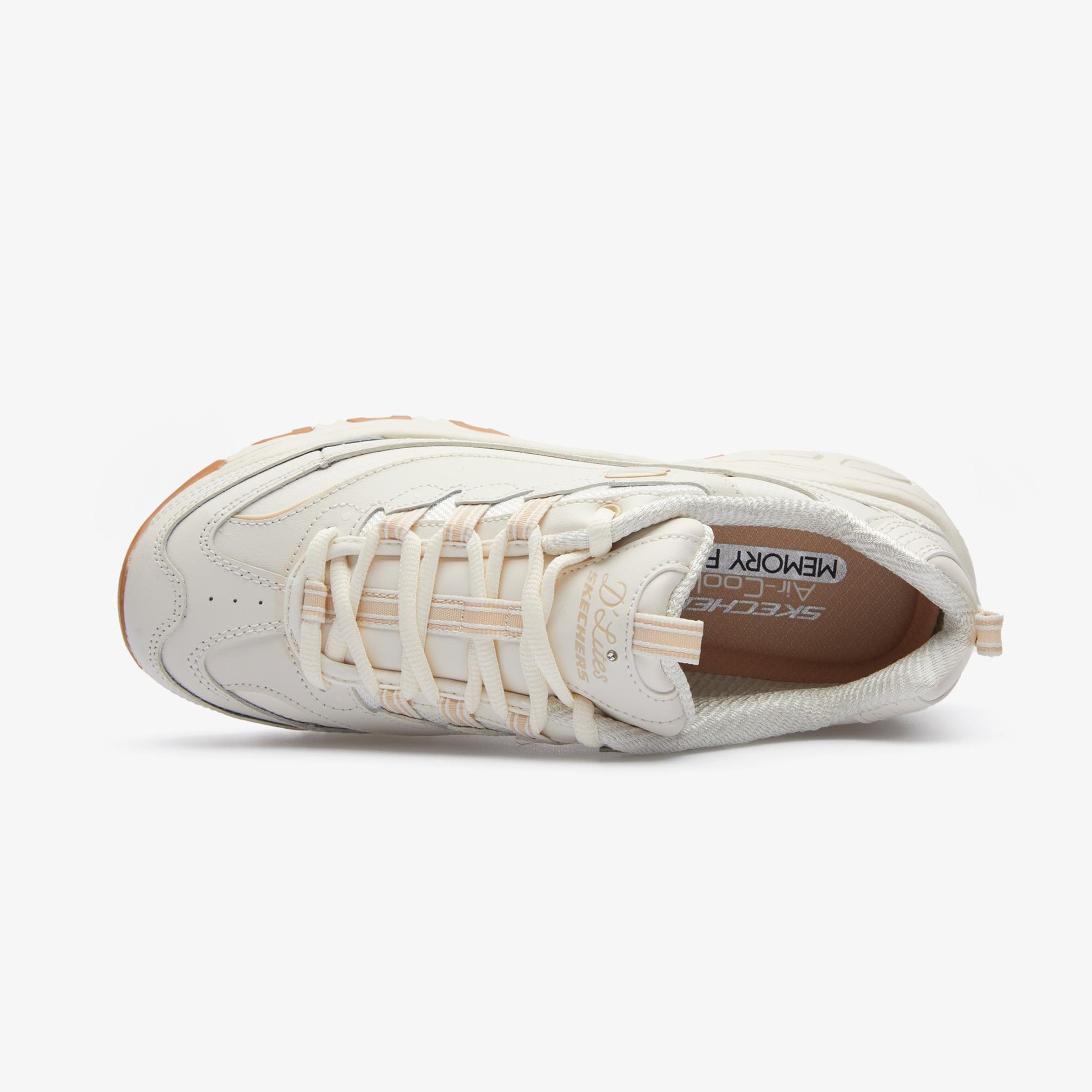 Skechers D'Lites Good Neutral Kadın Beyaz Spor Ayakkabı