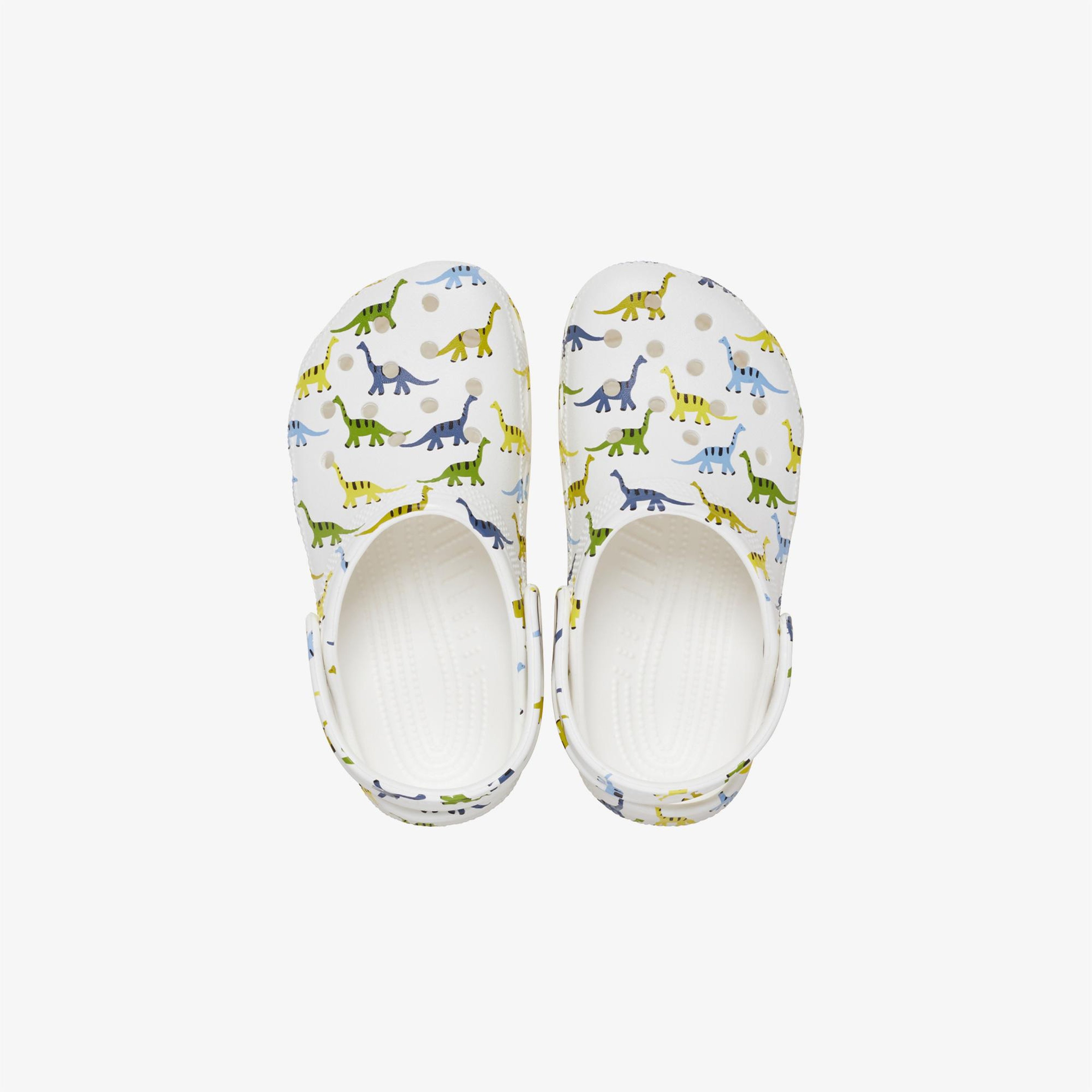 Crocs Classic Character Print K Çocuk Beyaz Terlik