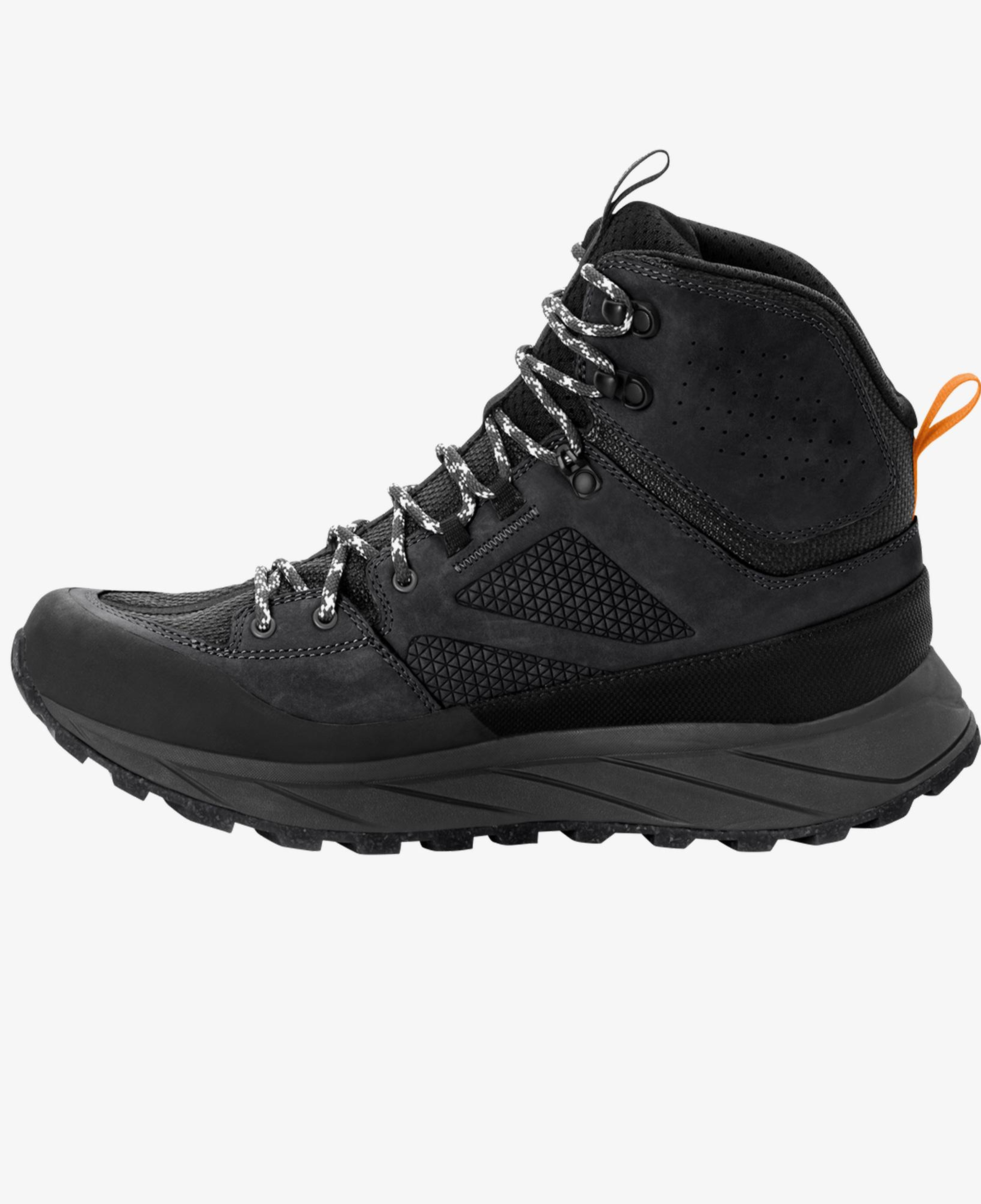 Jack Wolfskin Terraquest Texapore Mid Erkek Siyah Bot