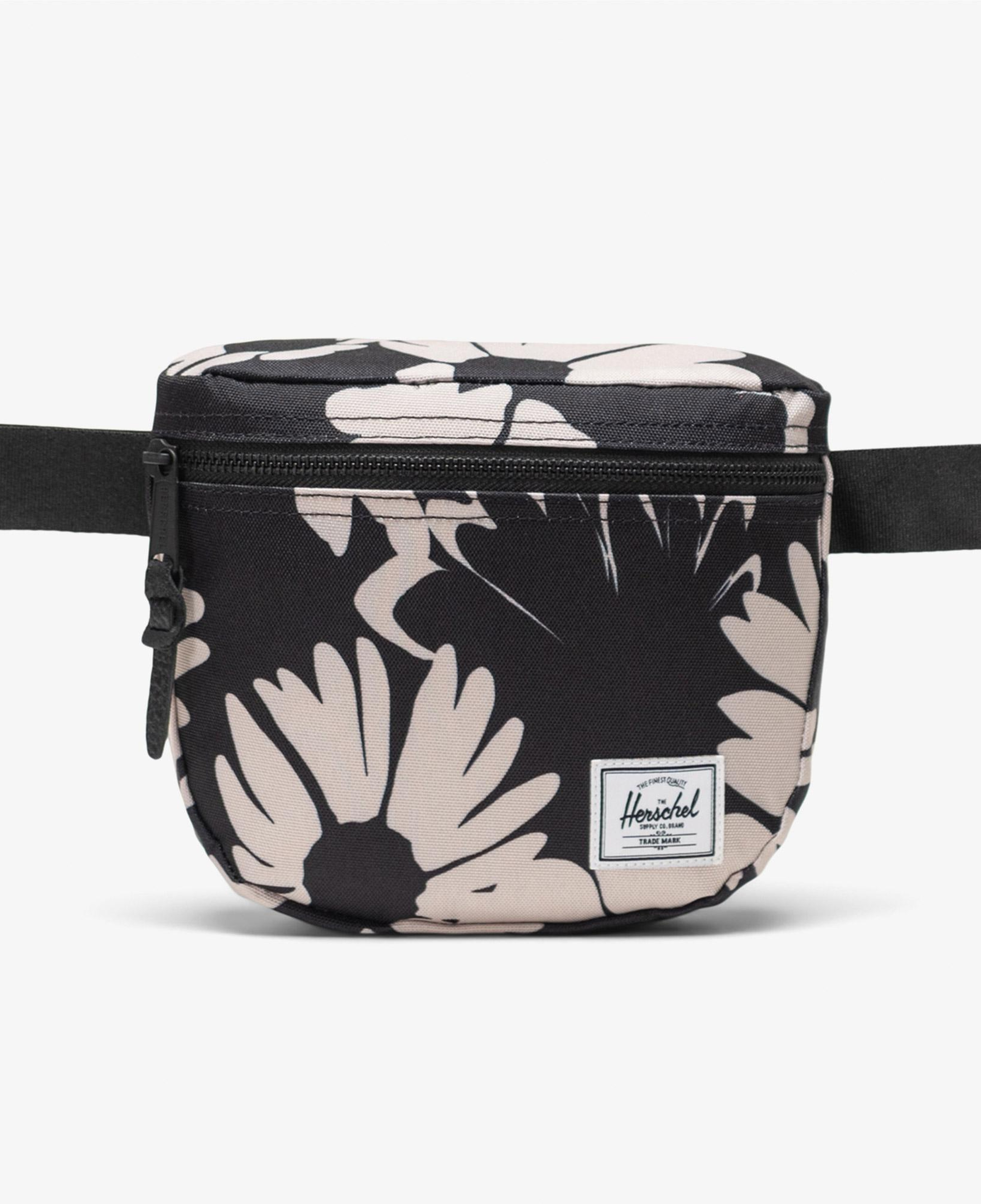 Herschel Settlement Flowers Unisex Siyah Bel Çantası