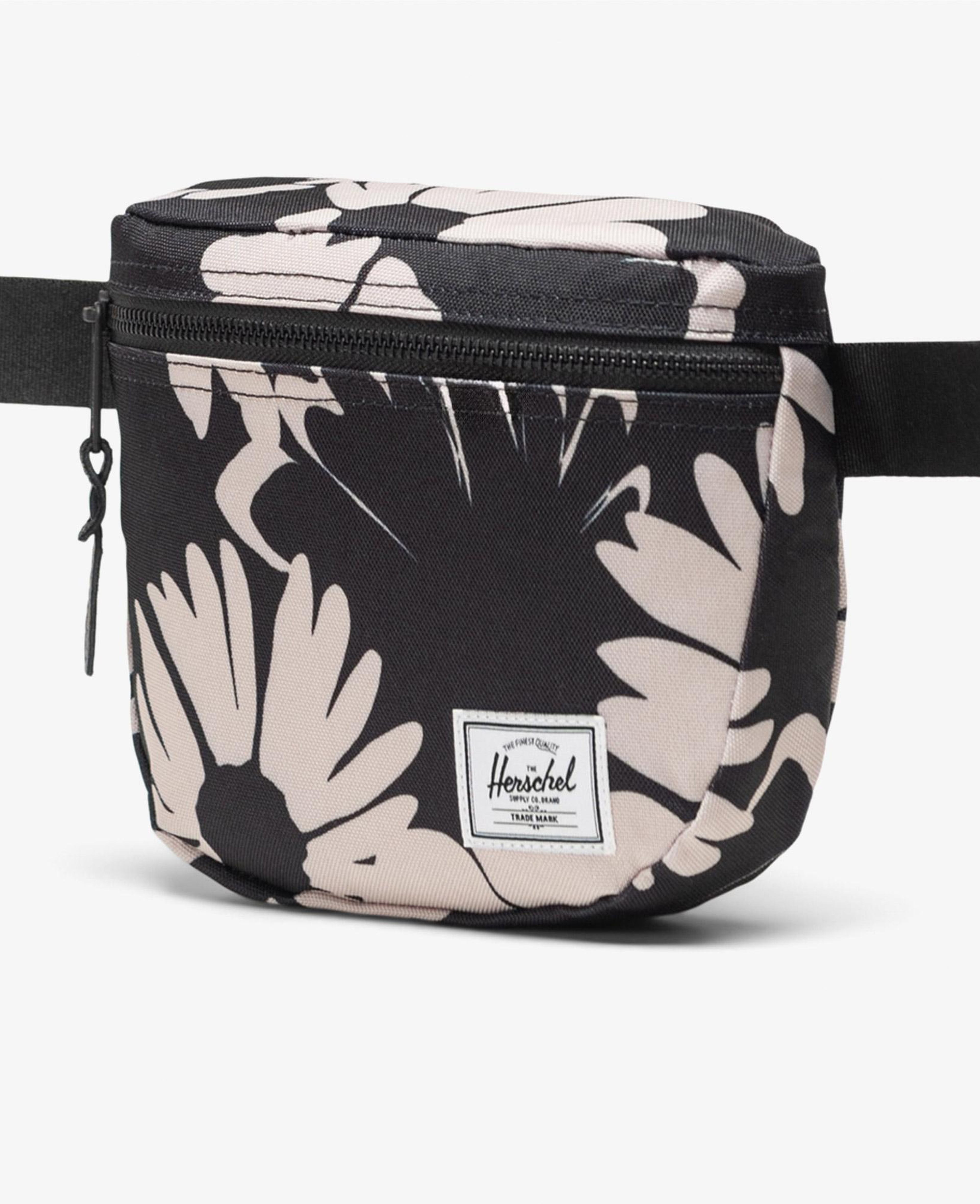 Herschel Settlement Flowers Unisex Siyah Bel Çantası