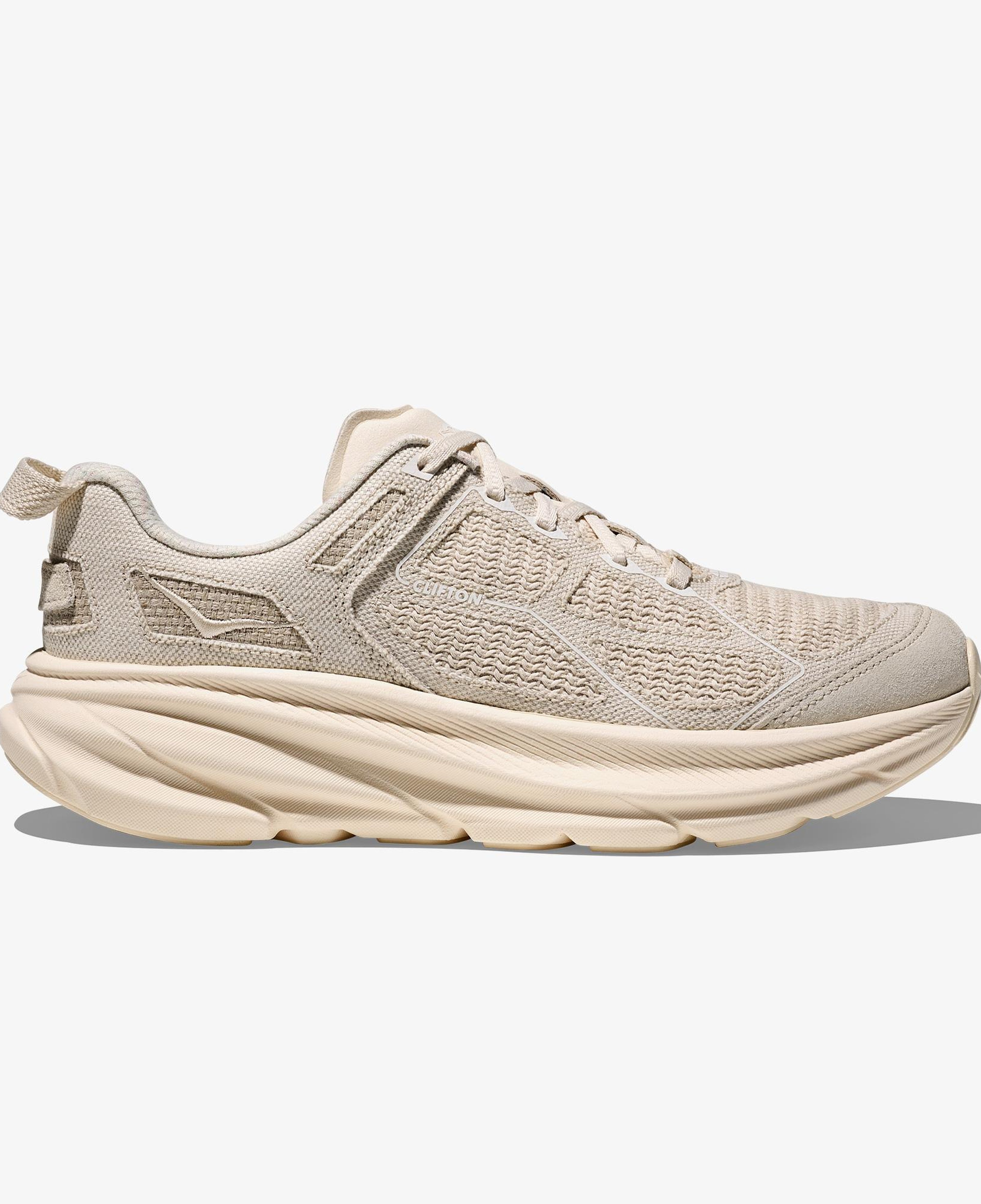 Hoka Vibrant Bloom Clifton One9 Kadın Krem Spor Ayakkabı