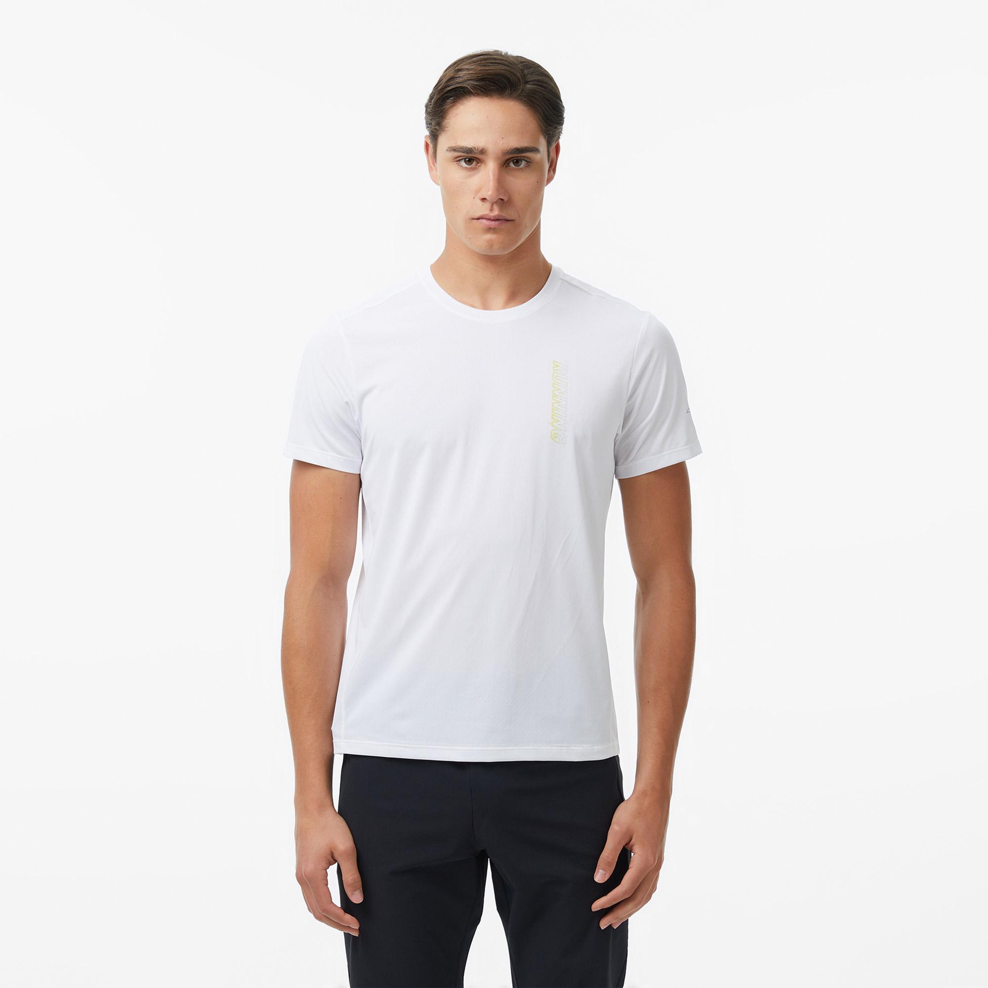 Anta Advanced Running Erkek Beyaz T-Shirt